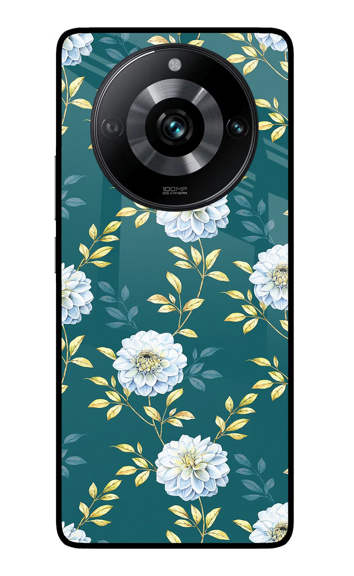 Flowers Realme 11 Pro/Pro+ 5G Glass Case - Flowers Realme 11 Pro/Pro+ 5G Glass Case Flowers Realme 11 Pro/Pro+ 5G Glass Case