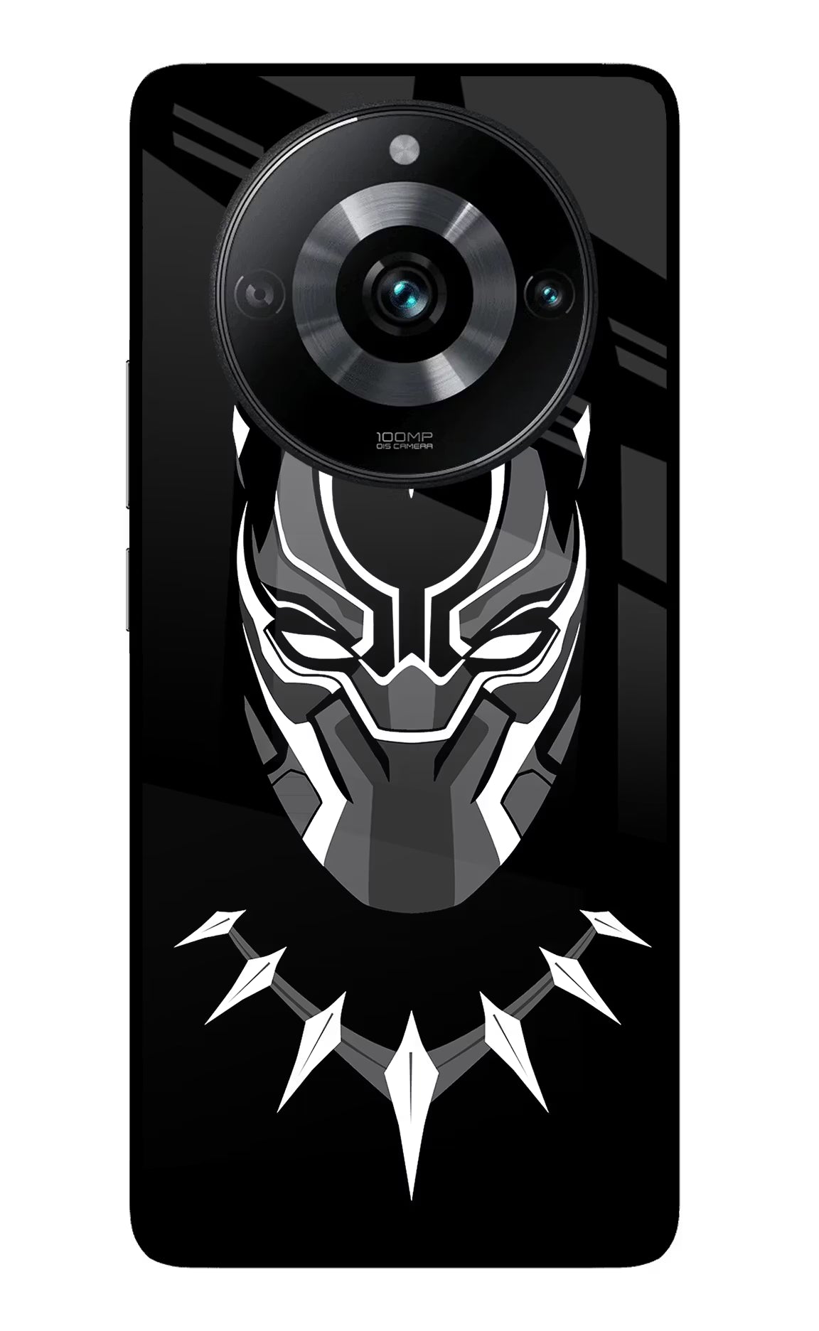 Black Panther Realme 11 Pro/Pro+ 5G Glass Case - Black Panther Realme 11 Pro/Pro+ 5G Glass Case Black Panther Realme 11 Pro/Pro+ 5G Glass Case