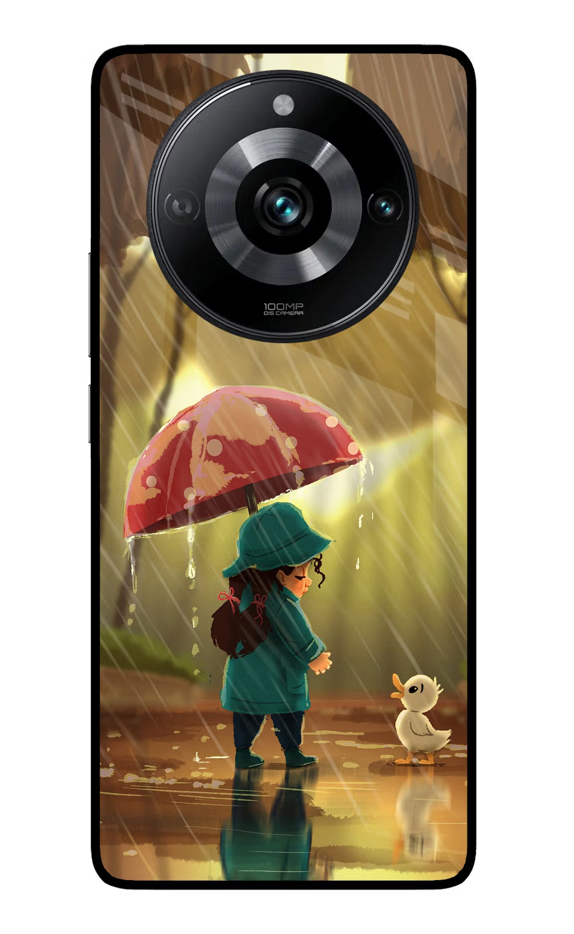 Rainy Day Realme 11 Pro/Pro+ 5G Glass Case - Rainy Day Realme 11 Pro/Pro+ 5G Glass Case Rainy Day Realme 11 Pro/Pro+ 5G Glass Case