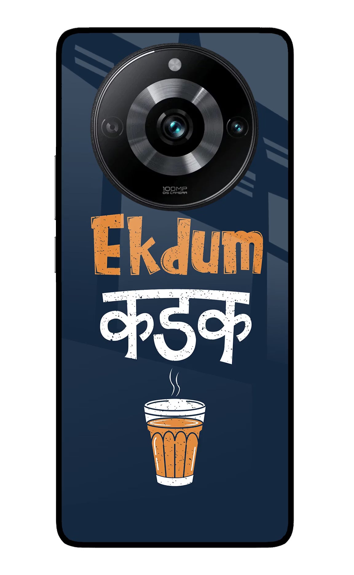 Ekdum Kadak Chai Realme 11 Pro/Pro+ 5G Back Cover - Ekdum Kadak Chai Realme 11 Pro/Pro+ 5G Glass Case Back Cover by Casekaro Ekdum Kadak Chai Realme 11 Pro/Pro+ 5G Glass Case Back Cover by Casekaro