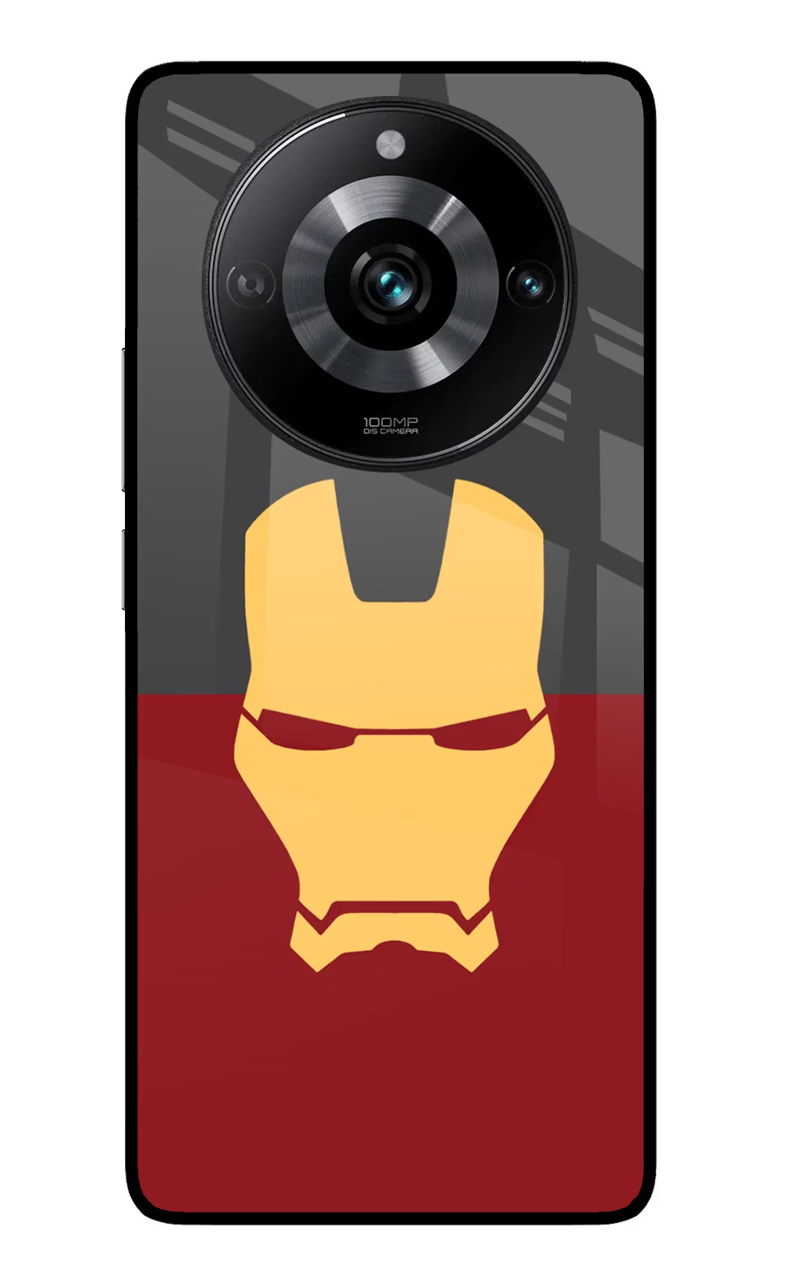 Ironman Realme 11 Pro/Pro+ 5G Glass Case - Ironman Realme 11 Pro/Pro+ 5G Glass Case Ironman Realme 11 Pro/Pro+ 5G Glass Case