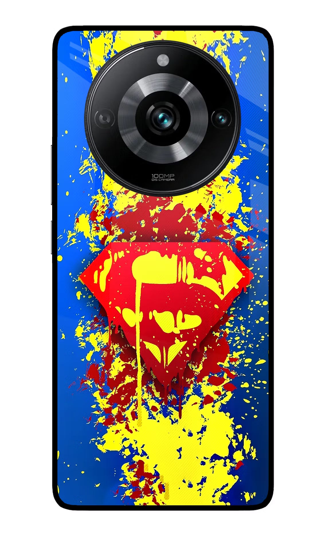 Superman logo Realme 11 Pro/Pro+ 5G Glass Case - Superman logo Realme 11 Pro/Pro+ 5G Glass Case Superman logo Realme 11 Pro/Pro+ 5G Glass Case