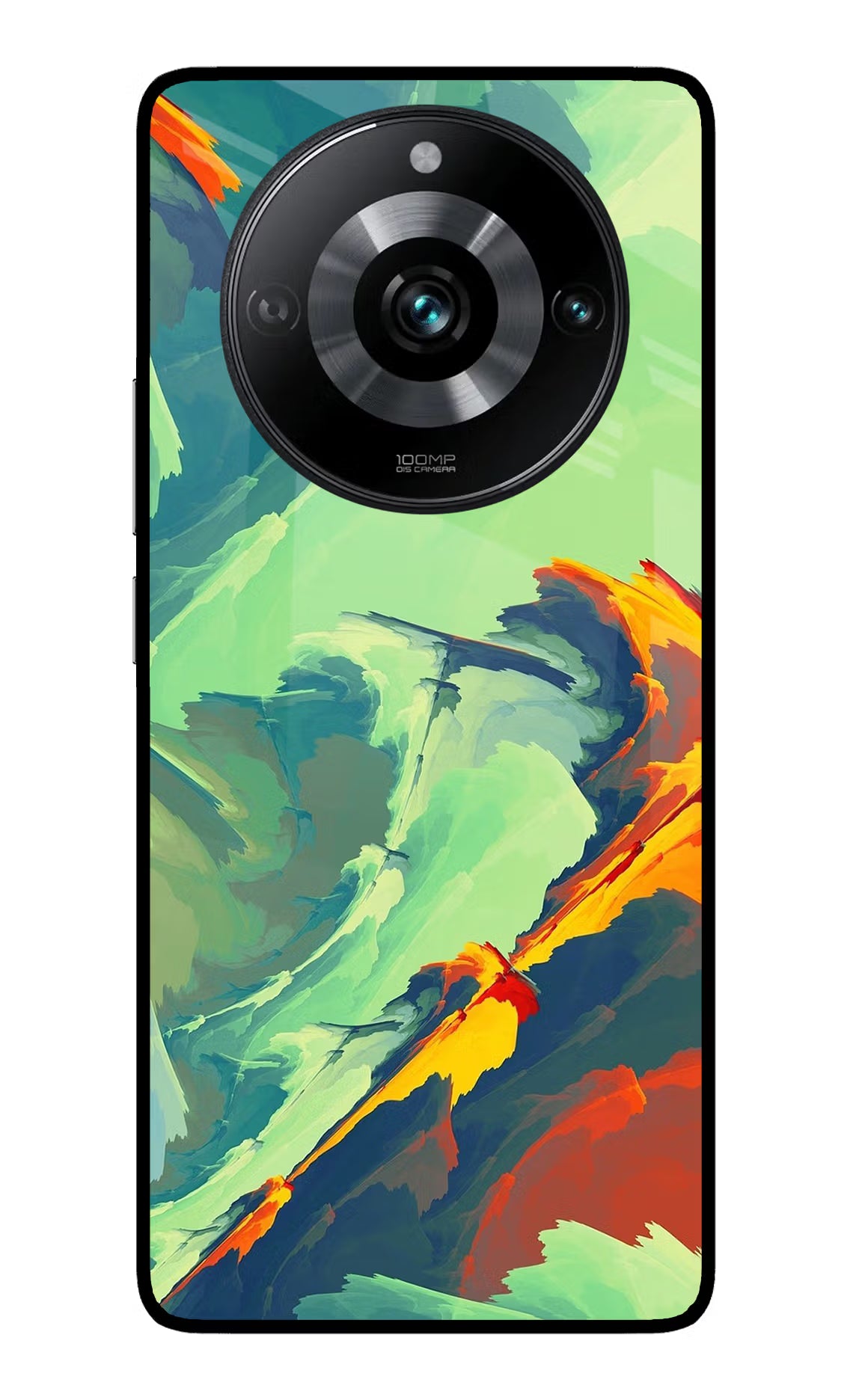 Paint Art Realme 11 Pro/Pro+ 5G Back Cover - Paint Art Realme 11 Pro/Pro+ 5G Glass Case Back Cover by Casekaro Paint Art Realme 11 Pro/Pro+ 5G Glass Case Back Cover by Casekaro
