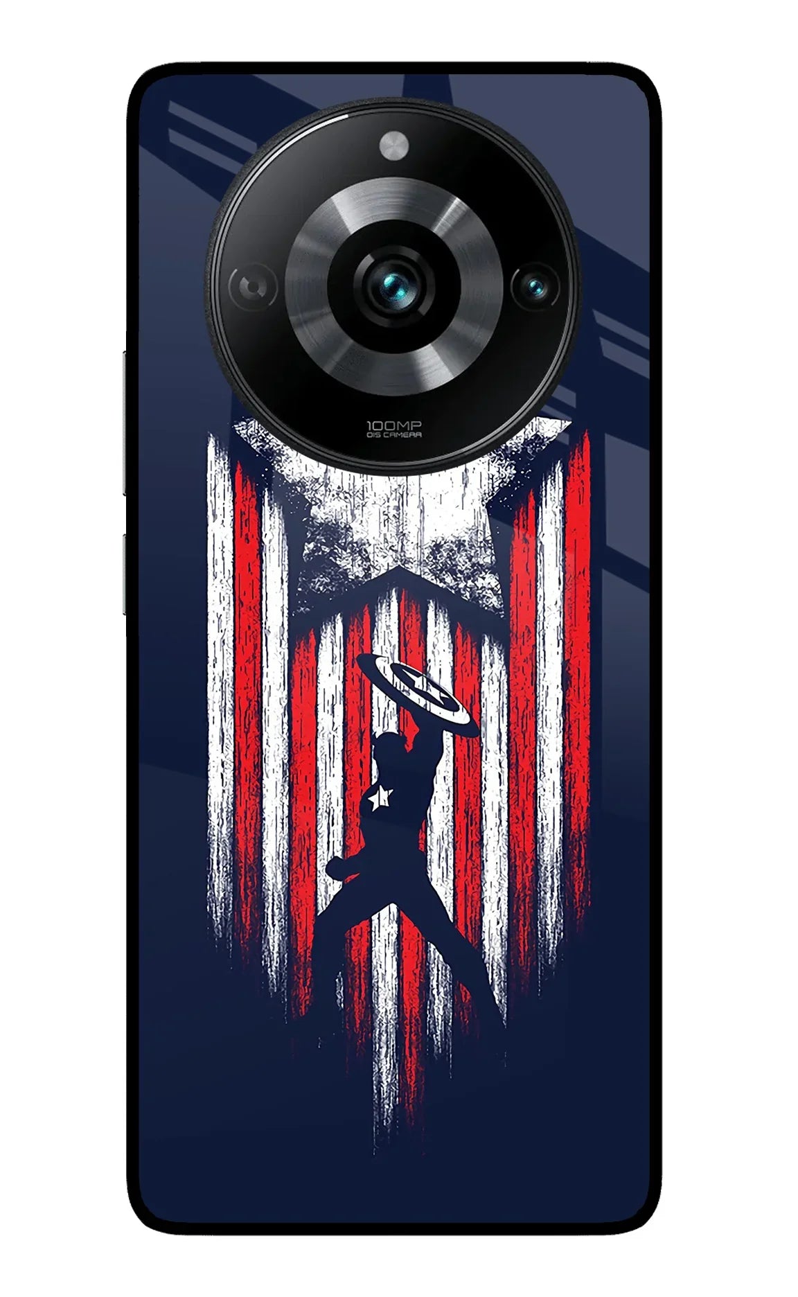Captain America Marvel Art Realme 11 Pro/Pro+ 5G Glass Case - Captain America Marvel Art Realme 11 Pro/Pro+ 5G Glass Case Captain America Marvel Art Realme 11 Pro/Pro+ 5G Glass Case