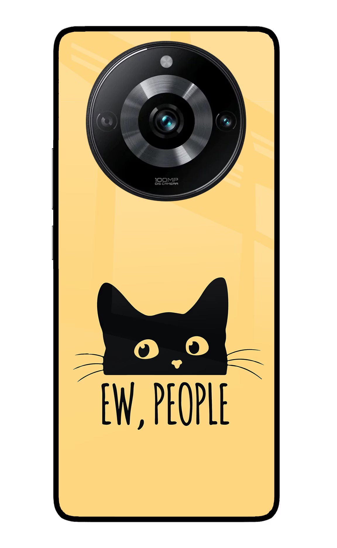 Ew People Catitude Realme 11 Pro/Pro+ 5G Glass Case - Ew People Catitude Realme 11 Pro/Pro+ 5G Glass Case Ew People Catitude Realme 11 Pro/Pro+ 5G Glass Case