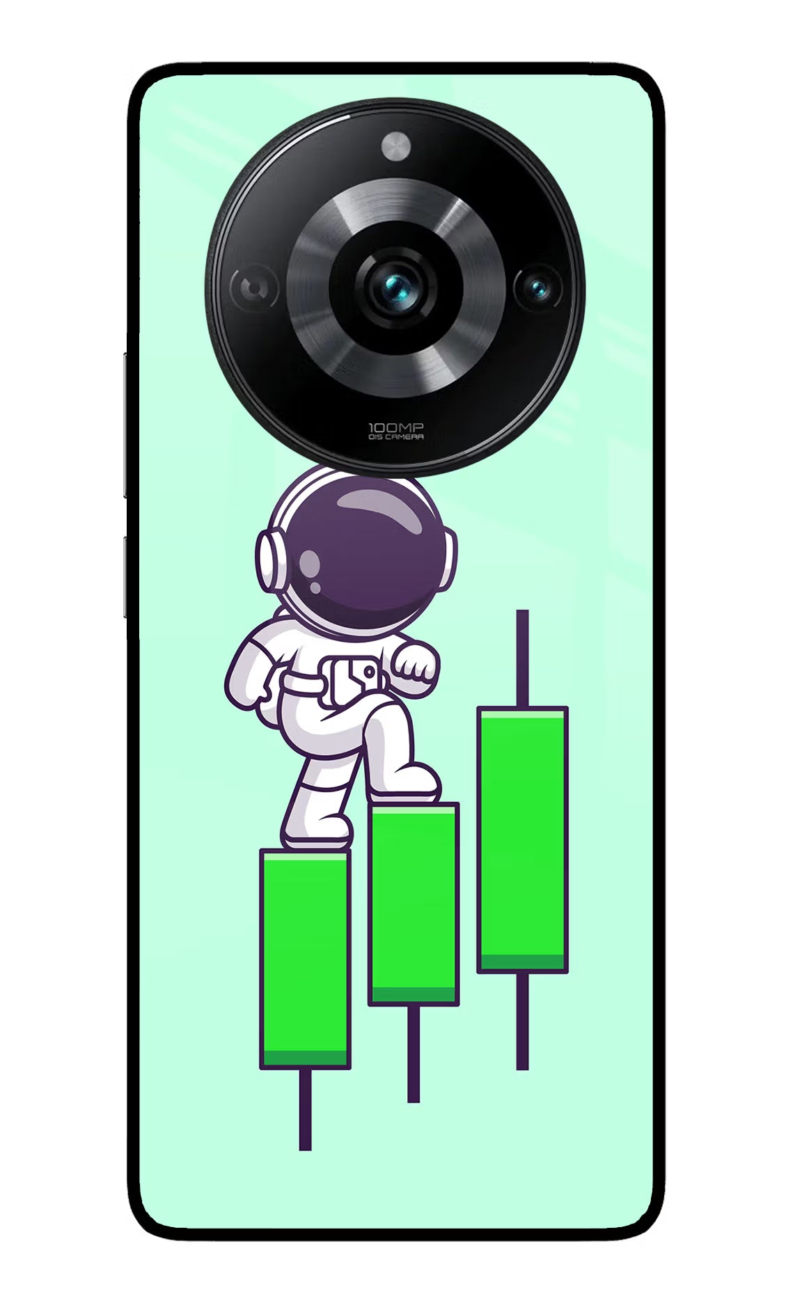 Astronaut Trader Realme 11 Pro/Pro+ 5G Glass Case - Astronaut Trader Realme 11 Pro/Pro+ 5G Glass Case Astronaut Trader Realme 11 Pro/Pro+ 5G Glass Case