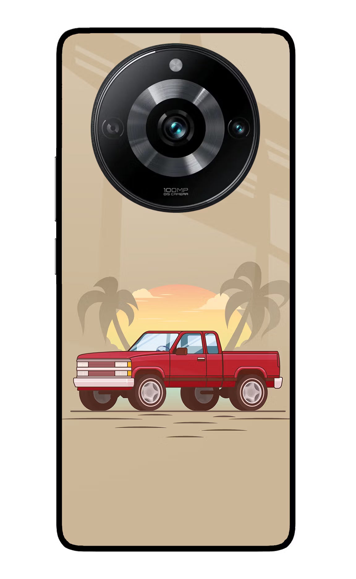 Desert Classic Drive Realme 11 Pro/Pro+ 5G Back Cover - Desert Classic Drive Realme 11 Pro/Pro+ 5G Glass Case Back Cover by Casekaro Desert Classic Drive Realme 11 Pro/Pro+ 5G Glass Case Back Cover by Casekaro