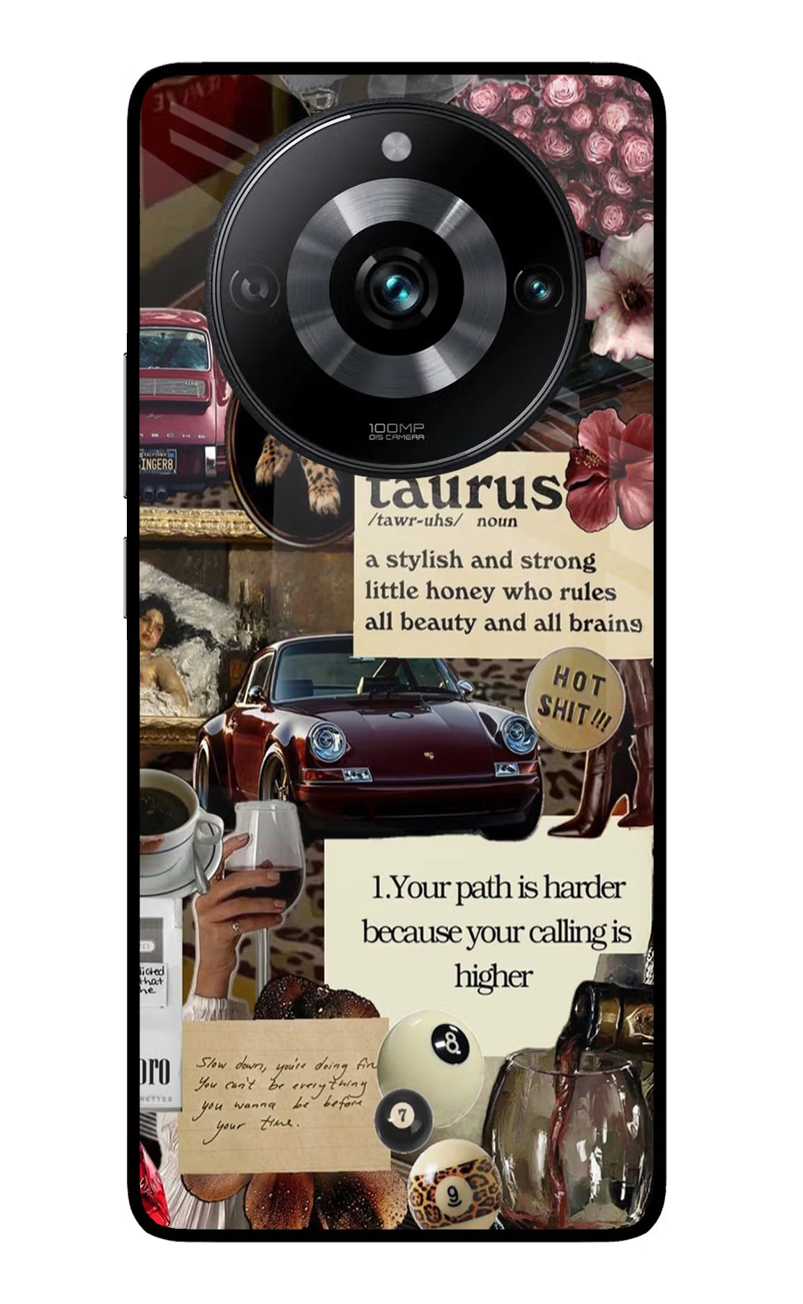 Taurus Zodiac Realme 11 Pro/Pro+ 5G Glass Case - Taurus Zodiac Realme 11 Pro/Pro+ 5G Glass Case Taurus Zodiac Realme 11 Pro/Pro+ 5G Glass Case