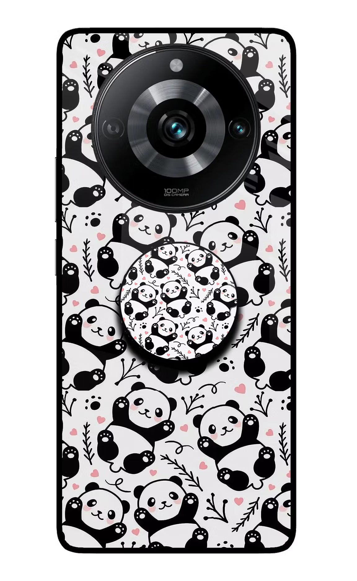 Cute Panda Realme 11 Pro/Pro+ 5G Glass Case - Cute Panda Realme 11 Pro/Pro+ 5G Glass Case Cute Panda Realme 11 Pro/Pro+ 5G Glass Case
