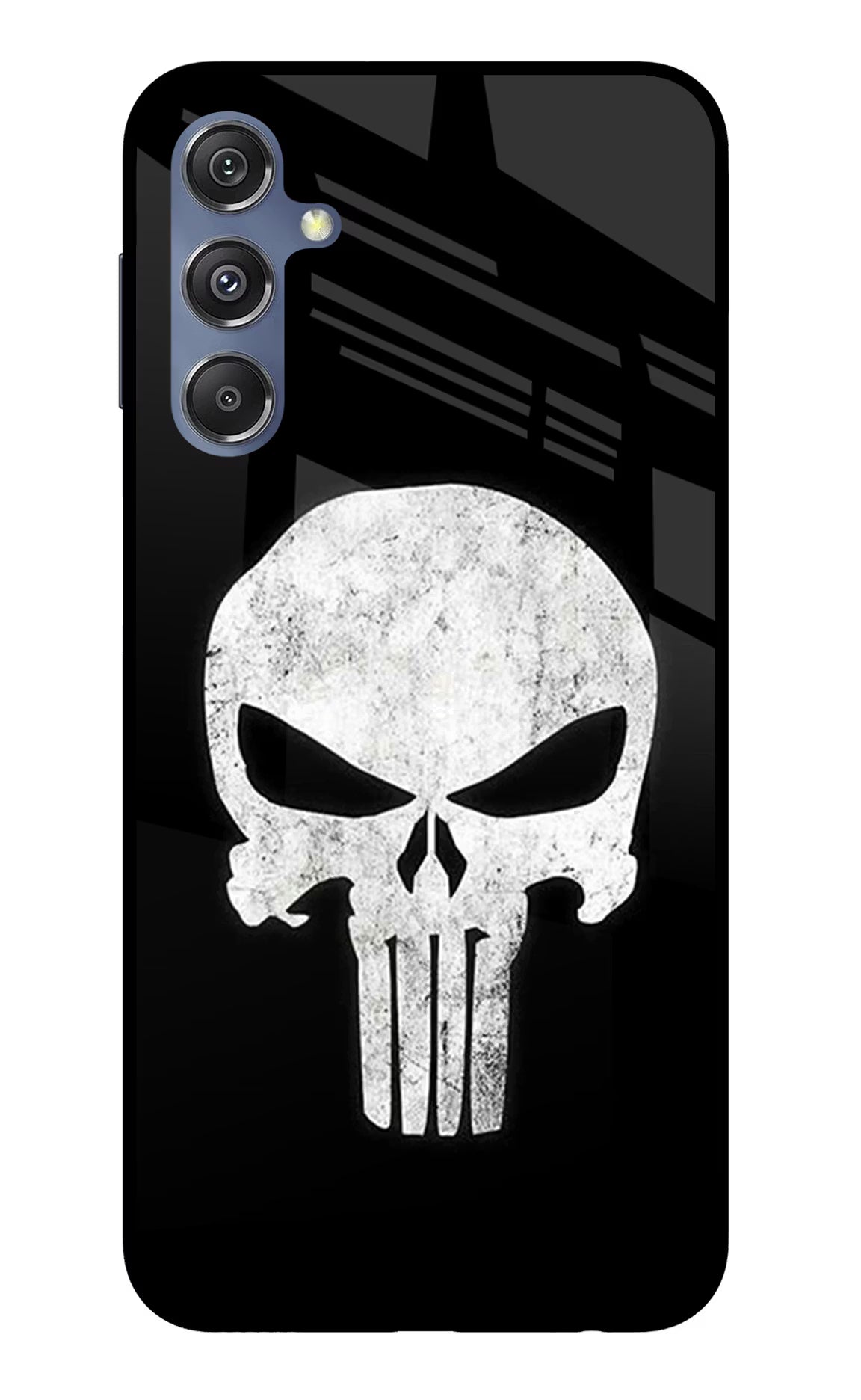 Punisher Skull Samsung M34 5G/F34 5G Glass Case - Punisher Skull Samsung M34 5G/F34 5G Glass Case Punisher Skull Samsung M34 5G/F34 5G Glass Case
