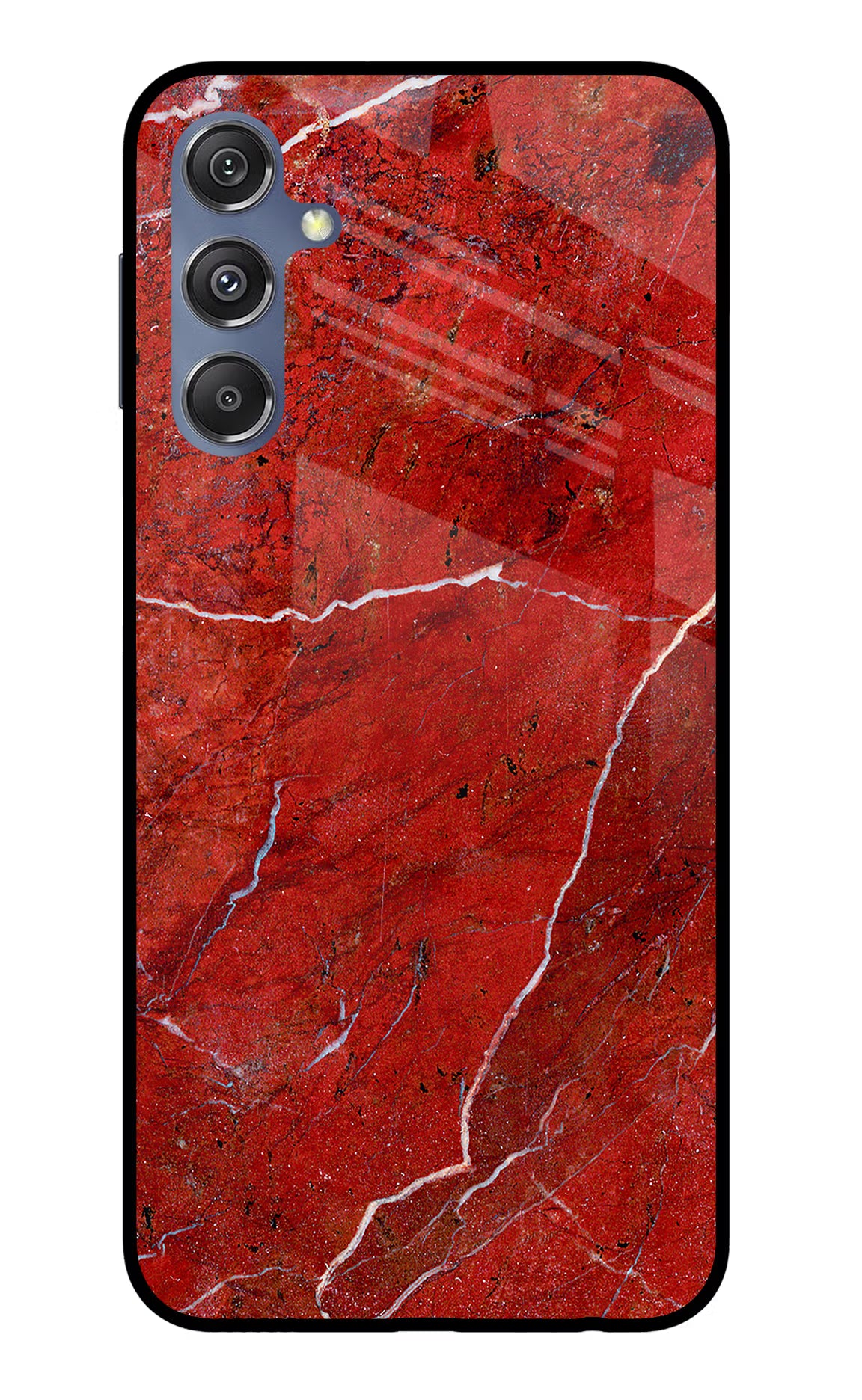 Red Marble Design Samsung M34 5G/F34 5G Glass Case - Red Marble Design Samsung M34 5G/F34 5G Glass Case Red Marble Design Samsung M34 5G/F34 5G Glass Case