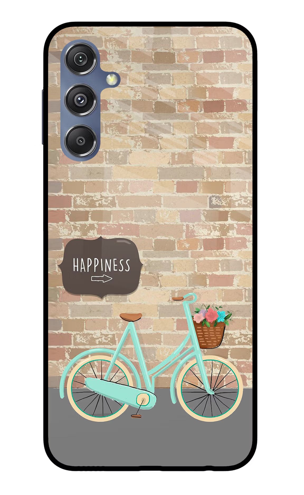 Happiness Artwork Samsung M34 5G/F34 5G Glass Case - Happiness Artwork Samsung M34 5G/F34 5G Glass Case Happiness Artwork Samsung M34 5G/F34 5G Glass Case
