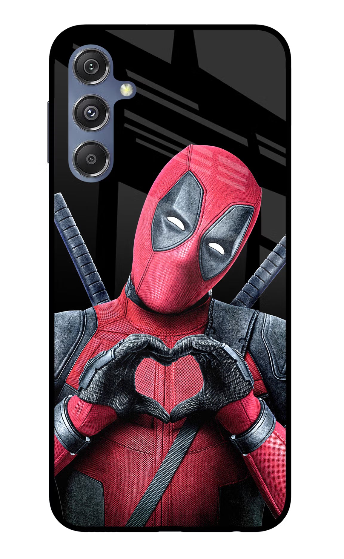 Deadpool Samsung M34 5G/F34 5G Glass Case - Deadpool Samsung M34 5G/F34 5G Glass Case Deadpool Samsung M34 5G/F34 5G Glass Case