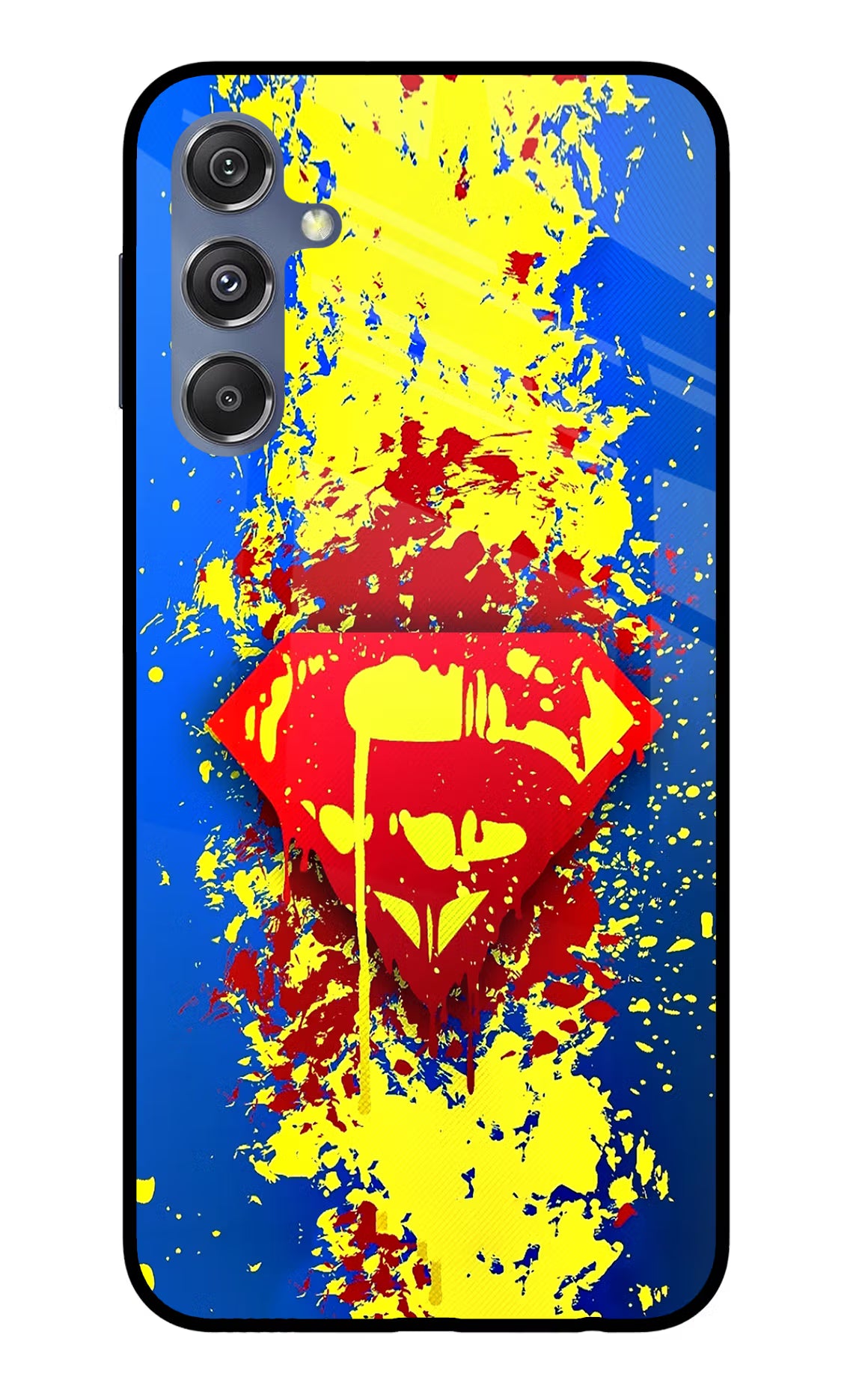 Superman logo Samsung M34 5G/F34 5G Glass Case - Superman logo Samsung M34 5G/F34 5G Glass Case Superman logo Samsung M34 5G/F34 5G Glass Case