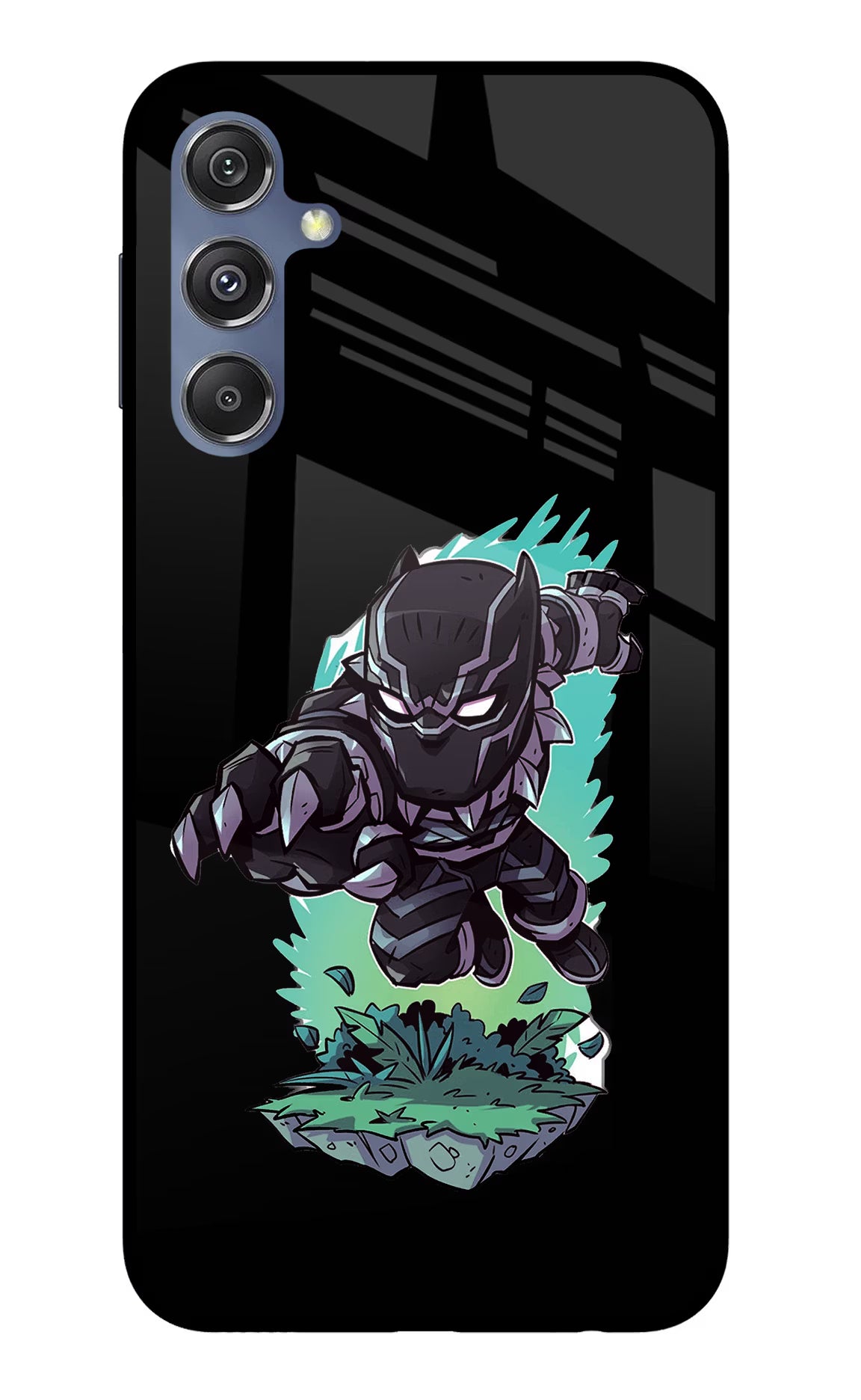 Black Panther Samsung M34 5G/F34 5G Glass Case - Black Panther Samsung M34 5G/F34 5G Glass Case Black Panther Samsung M34 5G/F34 5G Glass Case
