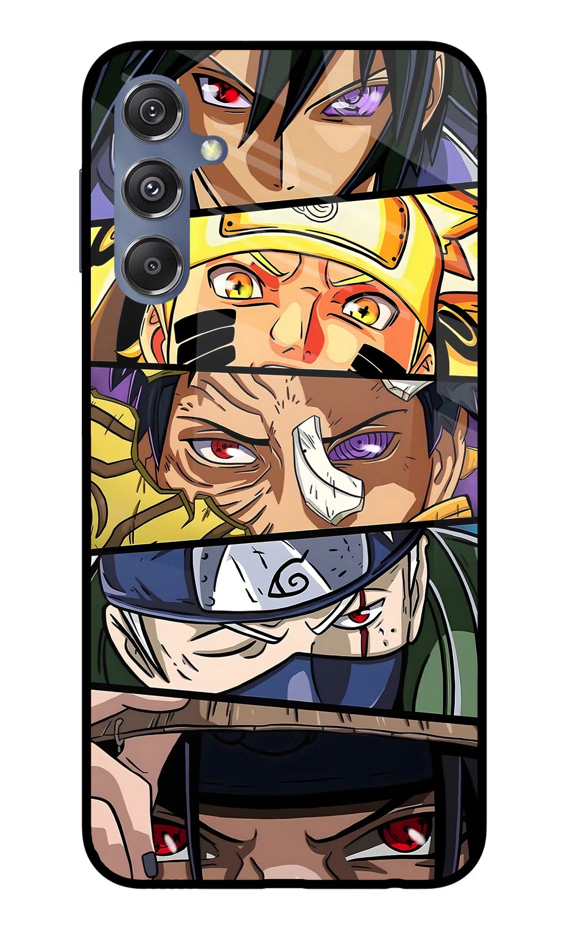 Naruto Character Samsung M34 5G/F34 5G Glass Case - Naruto Character Samsung M34 5G/F34 5G Glass Case Naruto Character Samsung M34 5G/F34 5G Glass Case