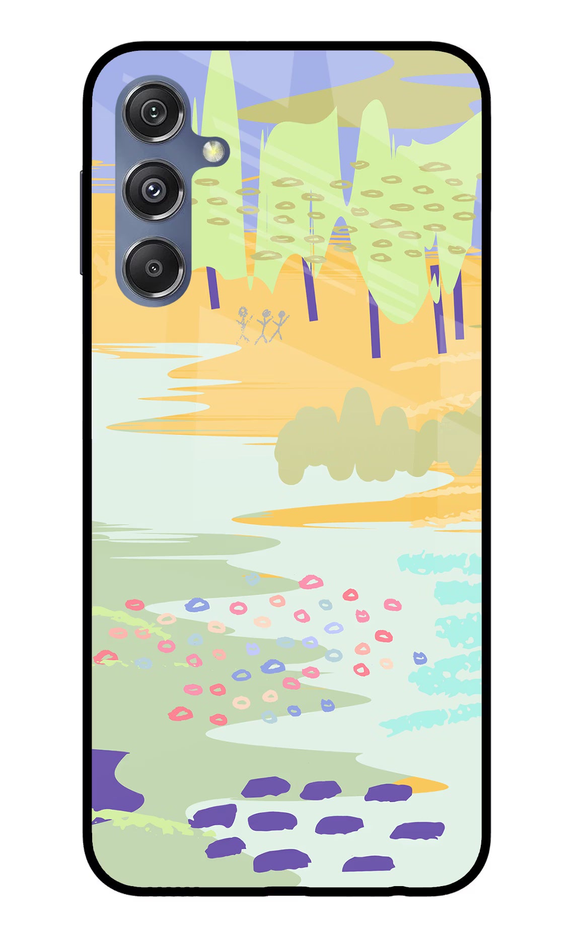 Scenery Samsung M34 5G/F34 5G Glass Case - Scenery Samsung M34 5G/F34 5G Glass Case Scenery Samsung M34 5G/F34 5G Glass Case