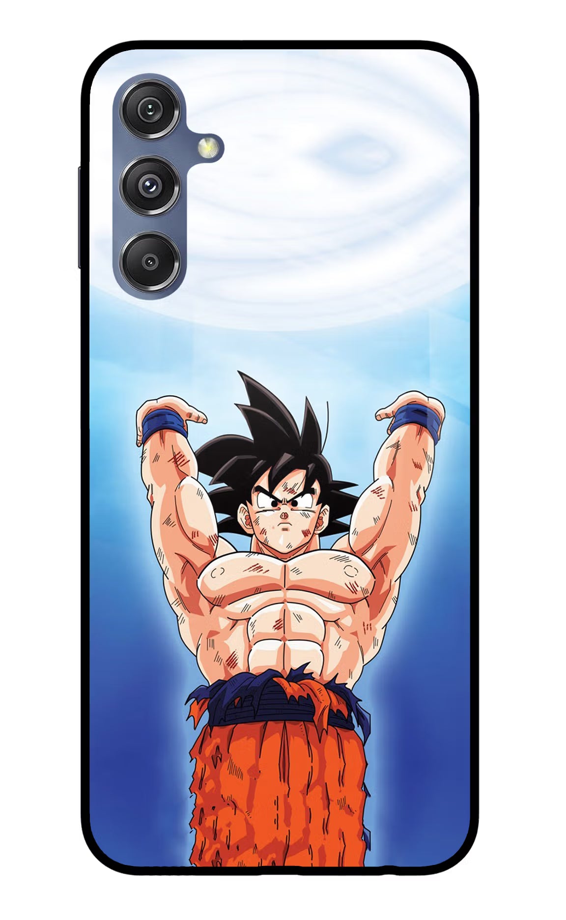 Goku Power Samsung M34 5G/F34 5G Glass Case - Goku Power Samsung M34 5G/F34 5G Glass Case Goku Power Samsung M34 5G/F34 5G Glass Case
