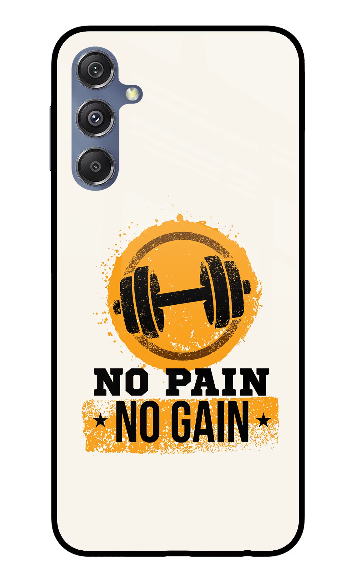 No Pain No Gain Samsung M34 5G/F34 5G Glass Case - No Pain No Gain Samsung M34 5G/F34 5G Glass Case No Pain No Gain Samsung M34 5G/F34 5G Glass Case