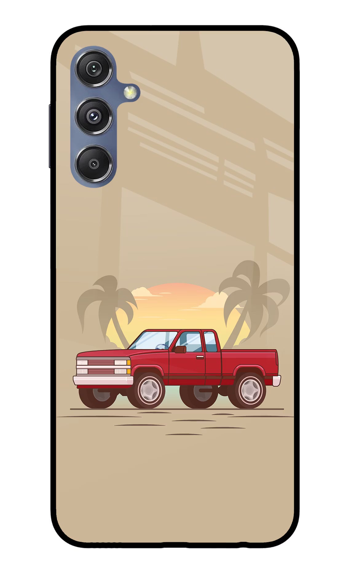 Desert Classic Drive Samsung M34 5G/F34 5G Glass Case - Desert Classic Drive Samsung M34 5G/F34 5G Glass Case Desert Classic Drive Samsung M34 5G/F34 5G Glass Case