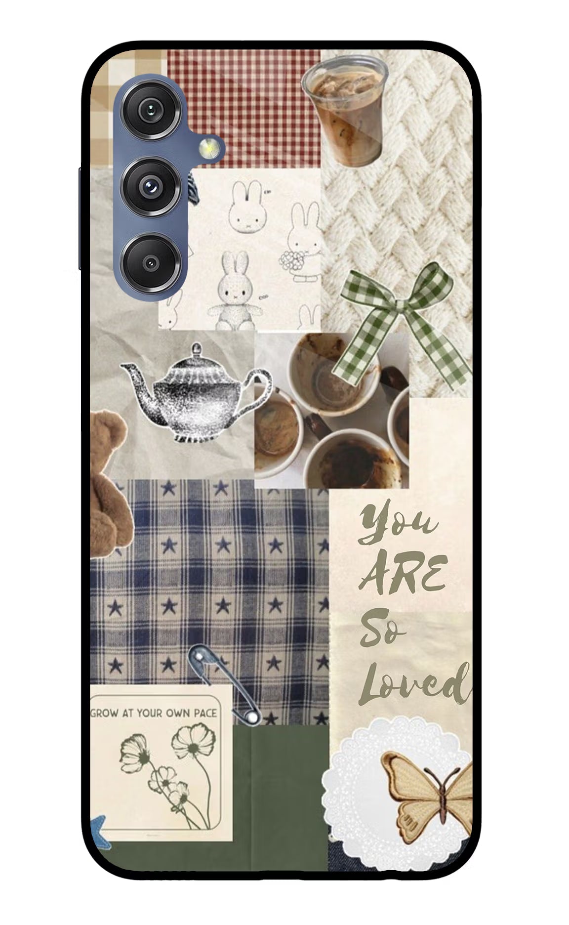 Cookie Samsung M34 5G/F34 5G Glass Case - Cookie Samsung M34 5G/F34 5G Glass Case Cookie Samsung M34 5G/F34 5G Glass Case