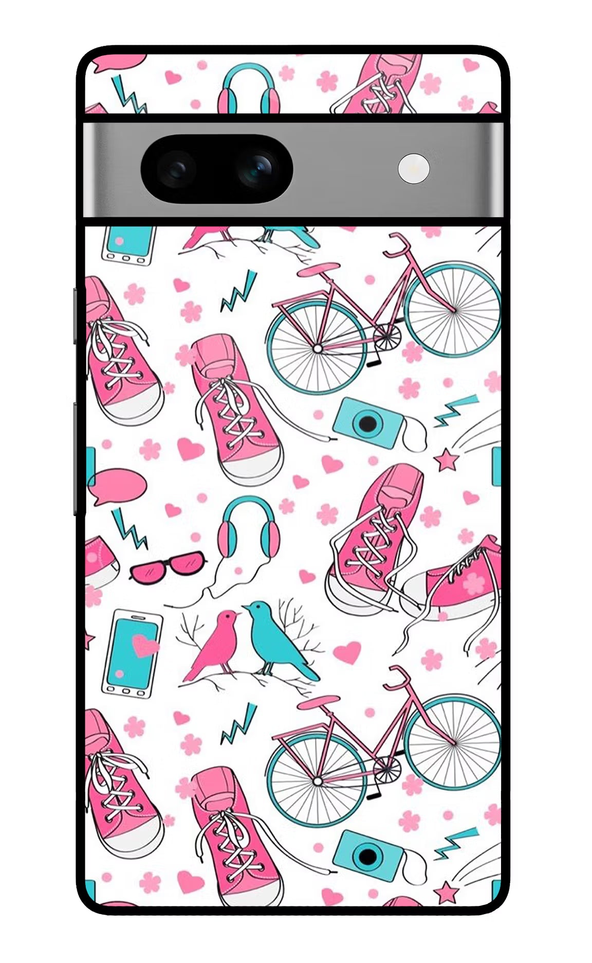 Artwork Google Pixel 7A Glass Case - Artwork Google Pixel 7A Glass Case Artwork Google Pixel 7A Glass Case