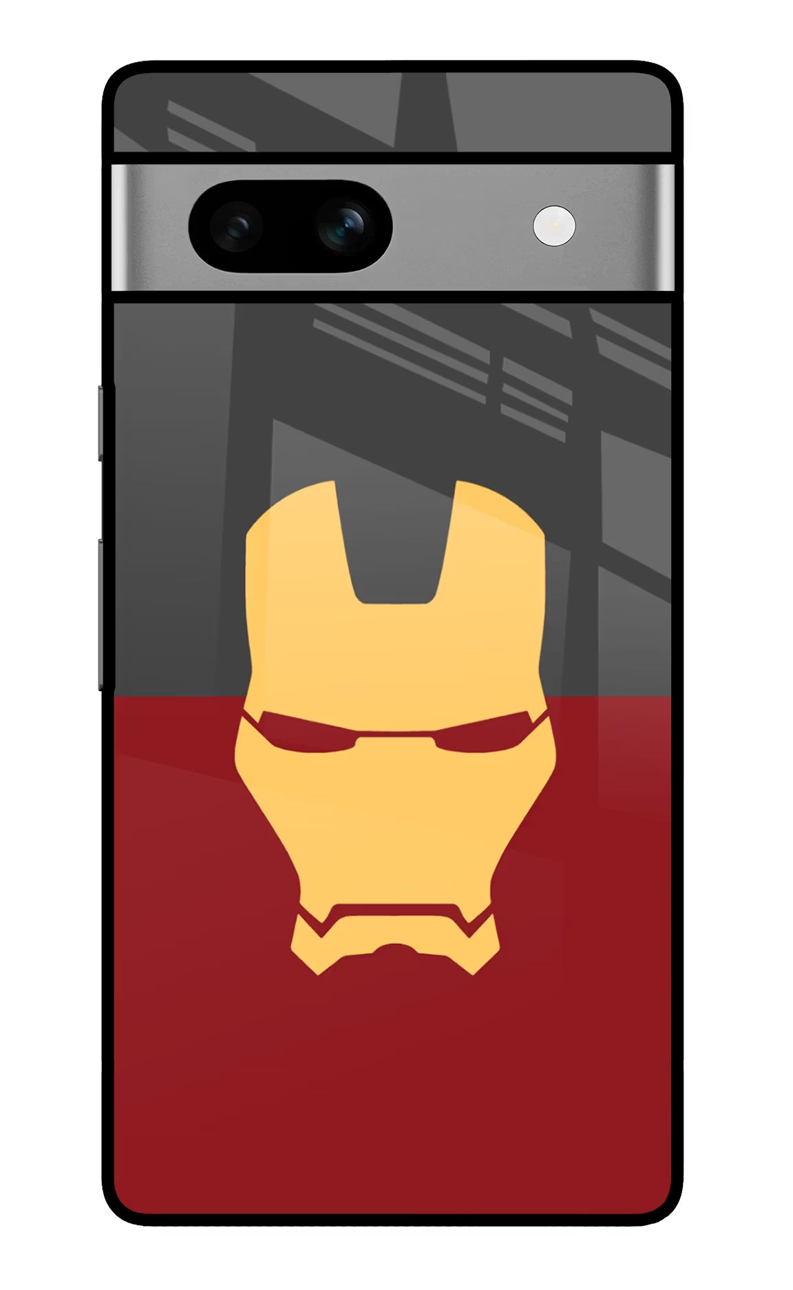 Ironman Google Pixel 7A Glass Case - Ironman Google Pixel 7A Glass Case Ironman Google Pixel 7A Glass Case