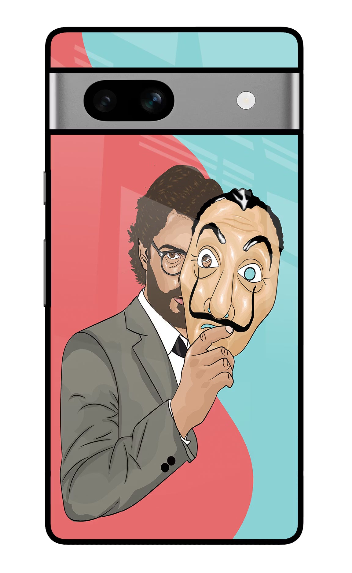 Professor Google Pixel 7A Glass Case - Professor Google Pixel 7A Glass Case Professor Google Pixel 7A Glass Case