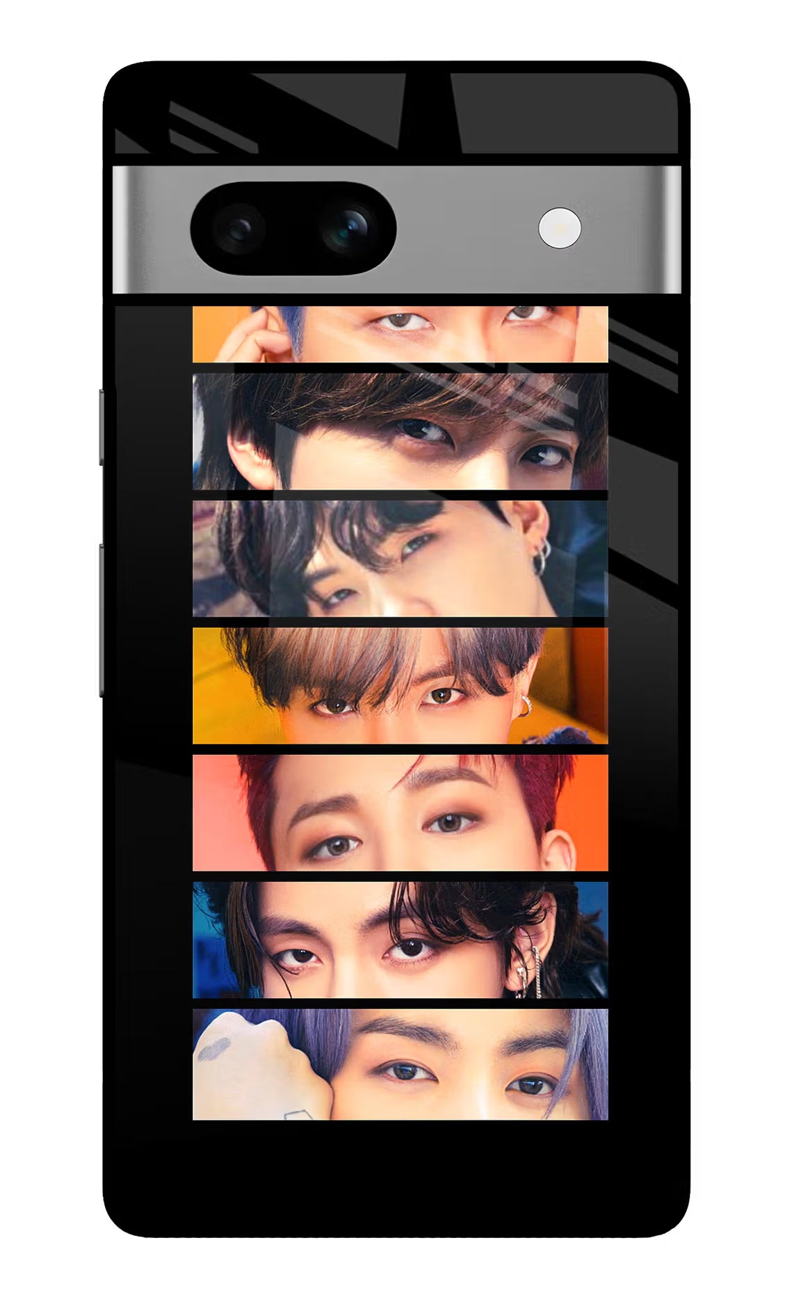 BTS Eyes Google Pixel 7A Glass Case - BTS Eyes Google Pixel 7A Glass Case BTS Eyes Google Pixel 7A Glass Case