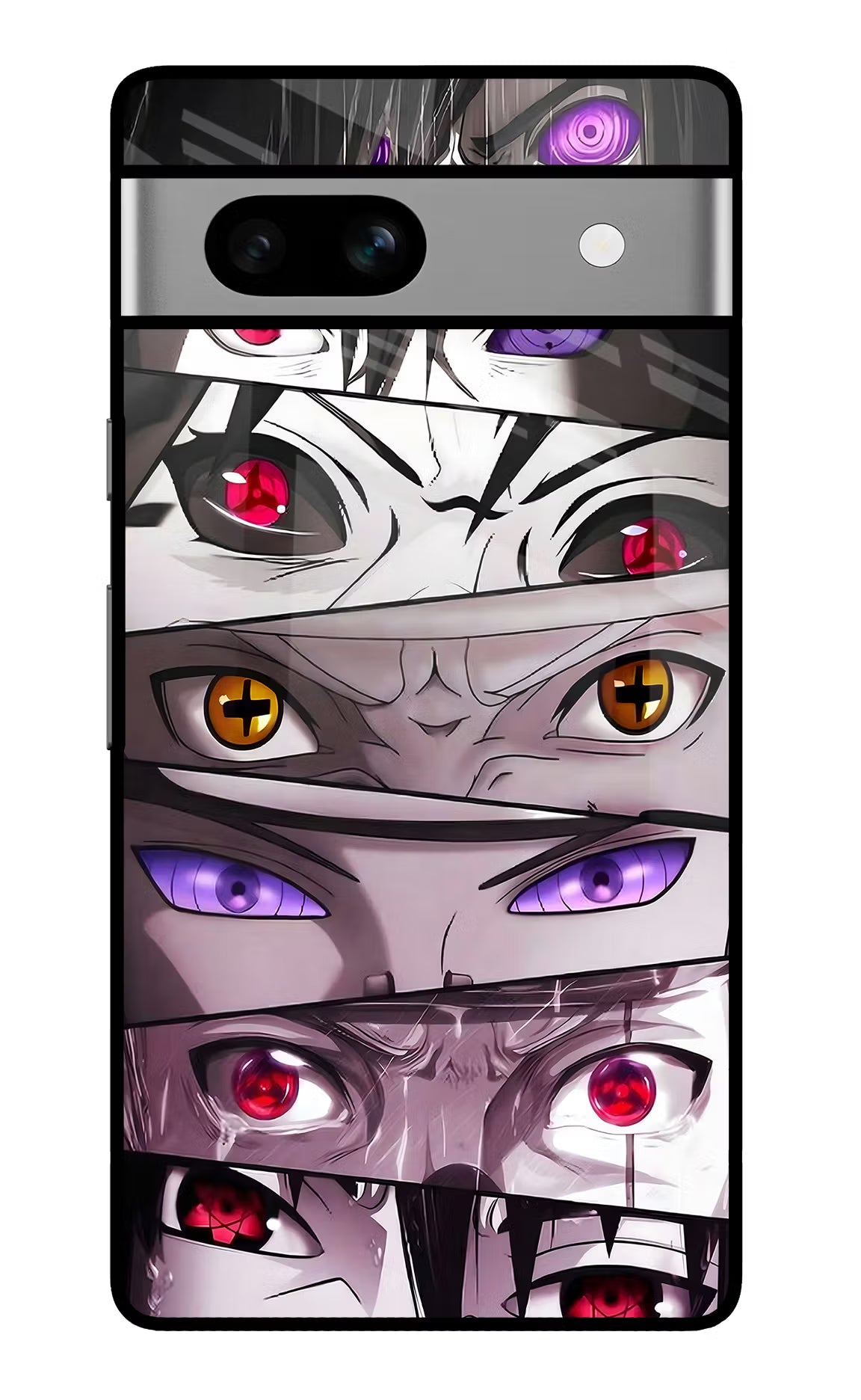 Naruto Anime Google Pixel 7A Glass Case - Naruto Anime Google Pixel 7A Glass Case Naruto Anime Google Pixel 7A Glass Case