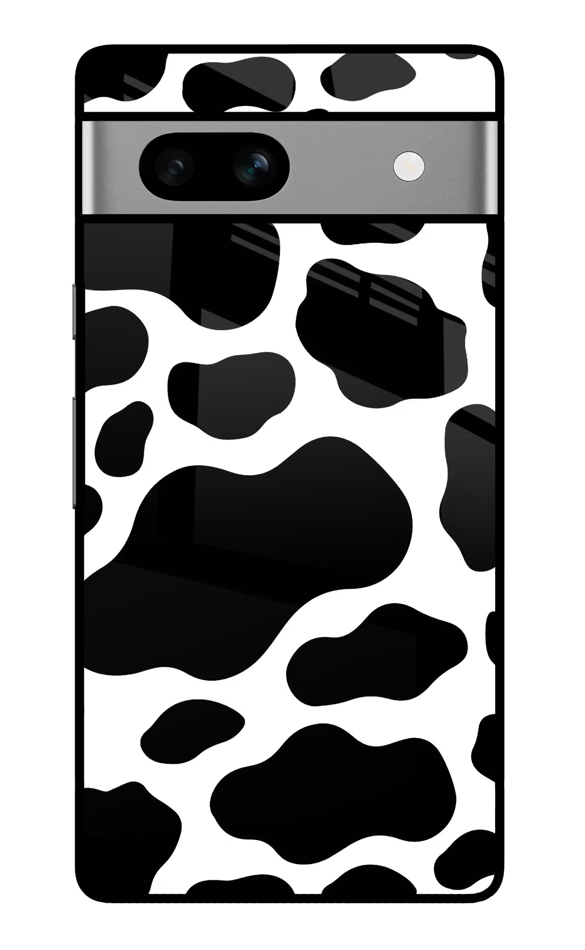 Cow Spots Google Pixel 7A Glass Case - Cow Spots Google Pixel 7A Glass Case Cow Spots Google Pixel 7A Glass Case