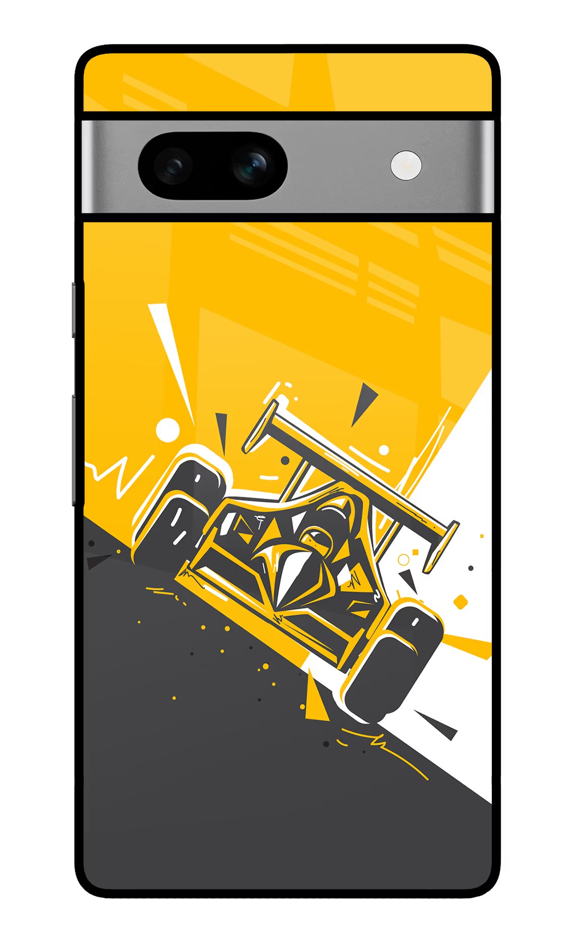 Track King Google Pixel 7A Glass Case - Track King Google Pixel 7A Glass Case Track King Google Pixel 7A Glass Case