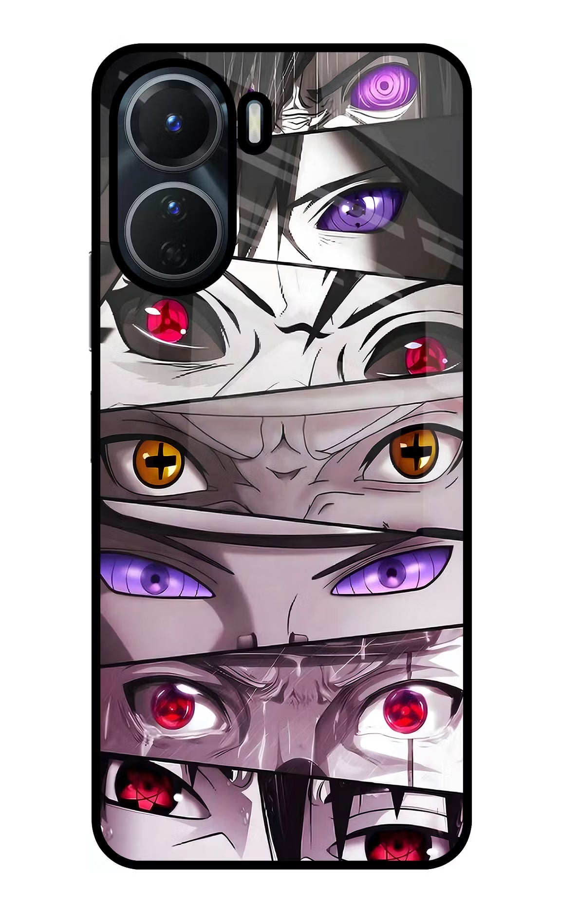 Naruto Anime Vivo T2x 5G Glass Case - Naruto Anime Vivo T2x 5G Glass Case Naruto Anime Vivo T2x 5G Glass Case