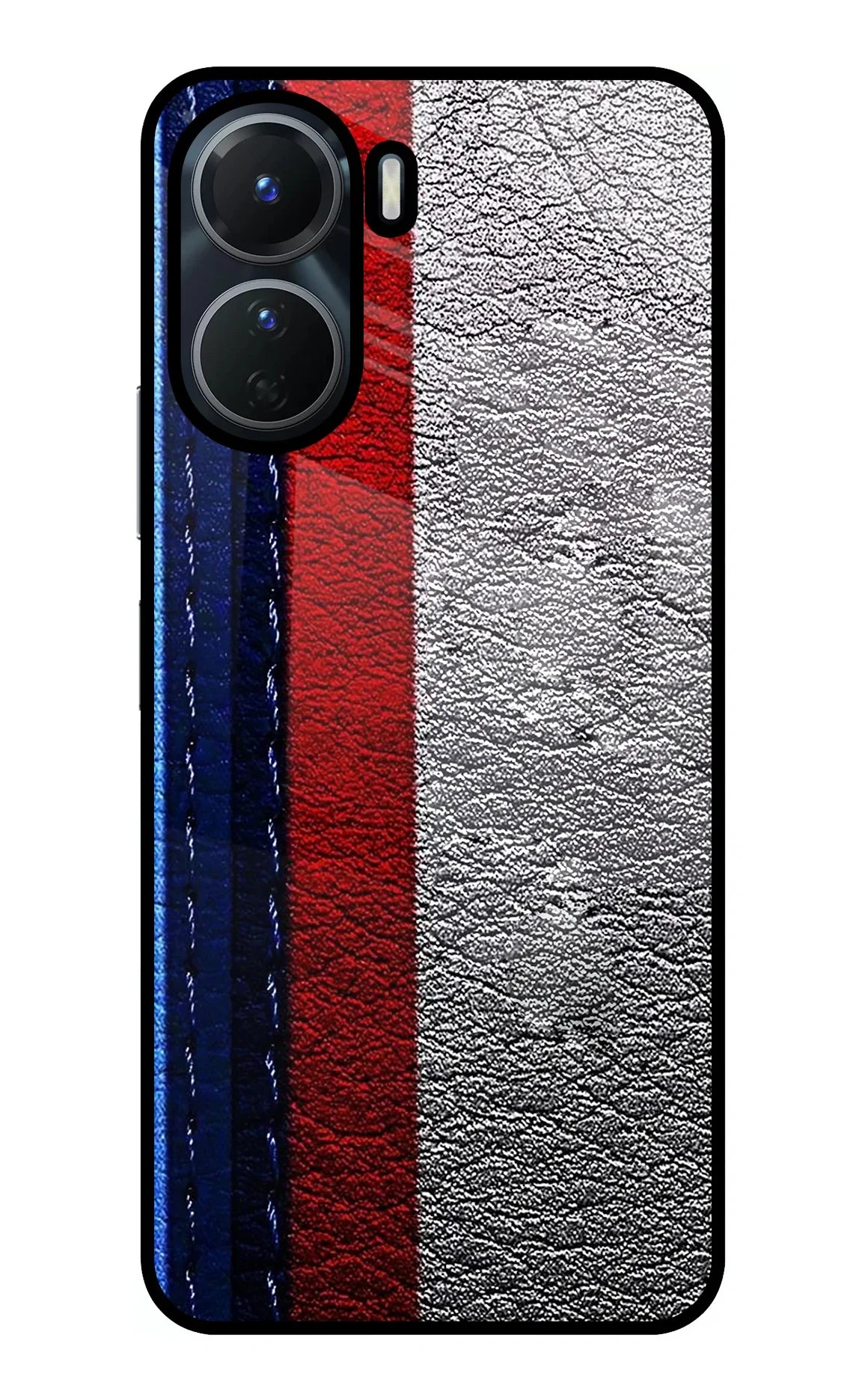 BMW Stripes Vivo T2x 5G Glass Case - BMW Stripes Vivo T2x 5G Glass Case BMW Stripes Vivo T2x 5G Glass Case