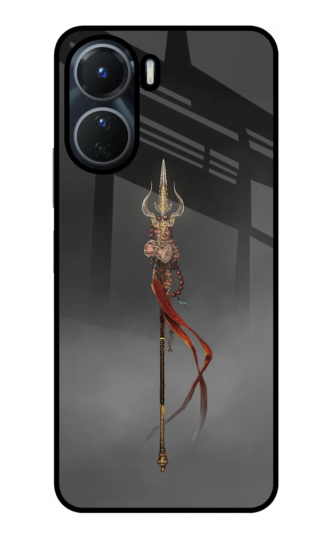 Shiv Trishul Vivo T2x 5G Glass Case - Shiv Trishul Vivo T2x 5G Glass Case Shiv Trishul Vivo T2x 5G Glass Case