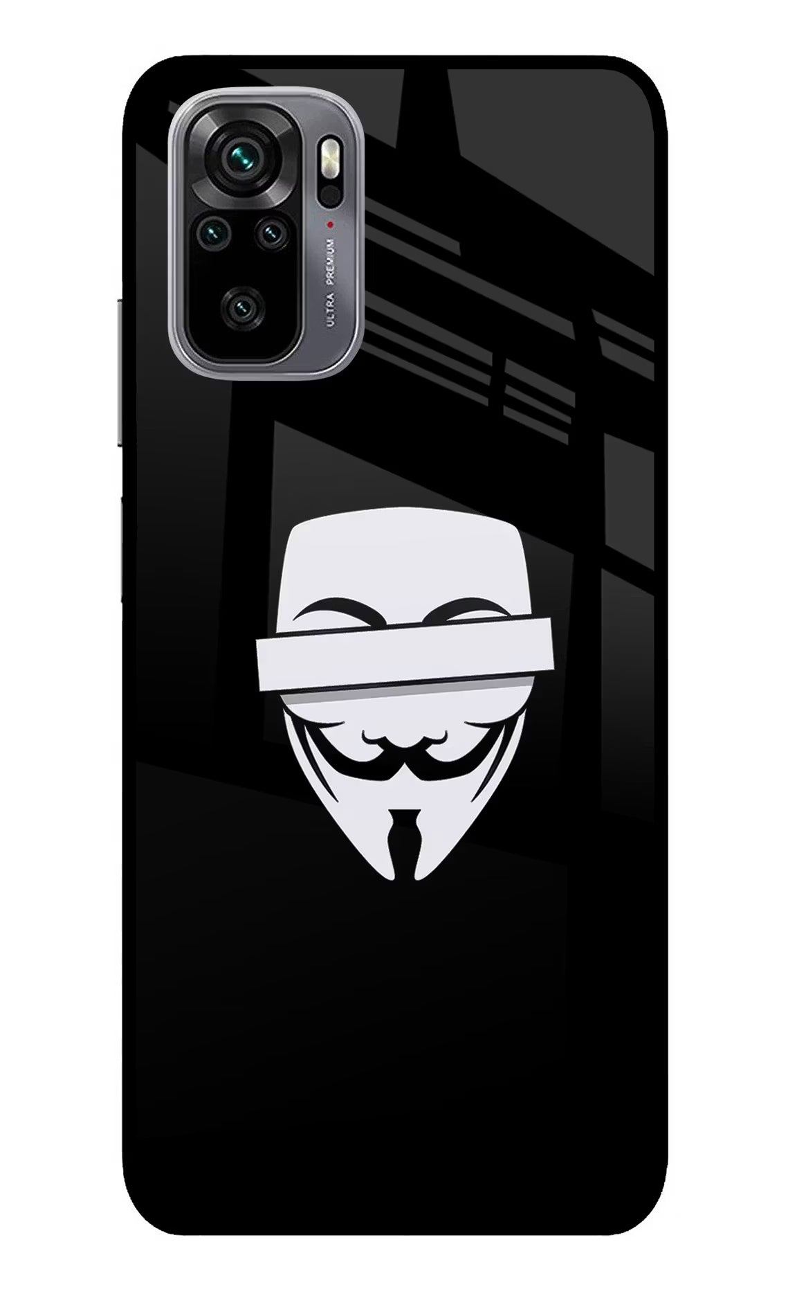 Anonymous Face Redmi Note 11 SE Glass Case - Anonymous Face Redmi Note 11 SE Glass Case Anonymous Face Redmi Note 11 SE Glass Case