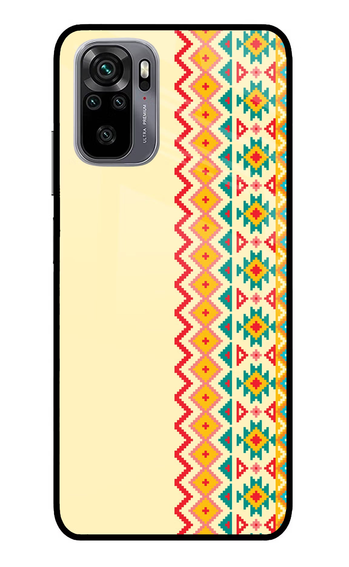 Ethnic Seamless Redmi Note 11 SE Glass Case - Ethnic Seamless Redmi Note 11 SE Glass Case Ethnic Seamless Redmi Note 11 SE Glass Case