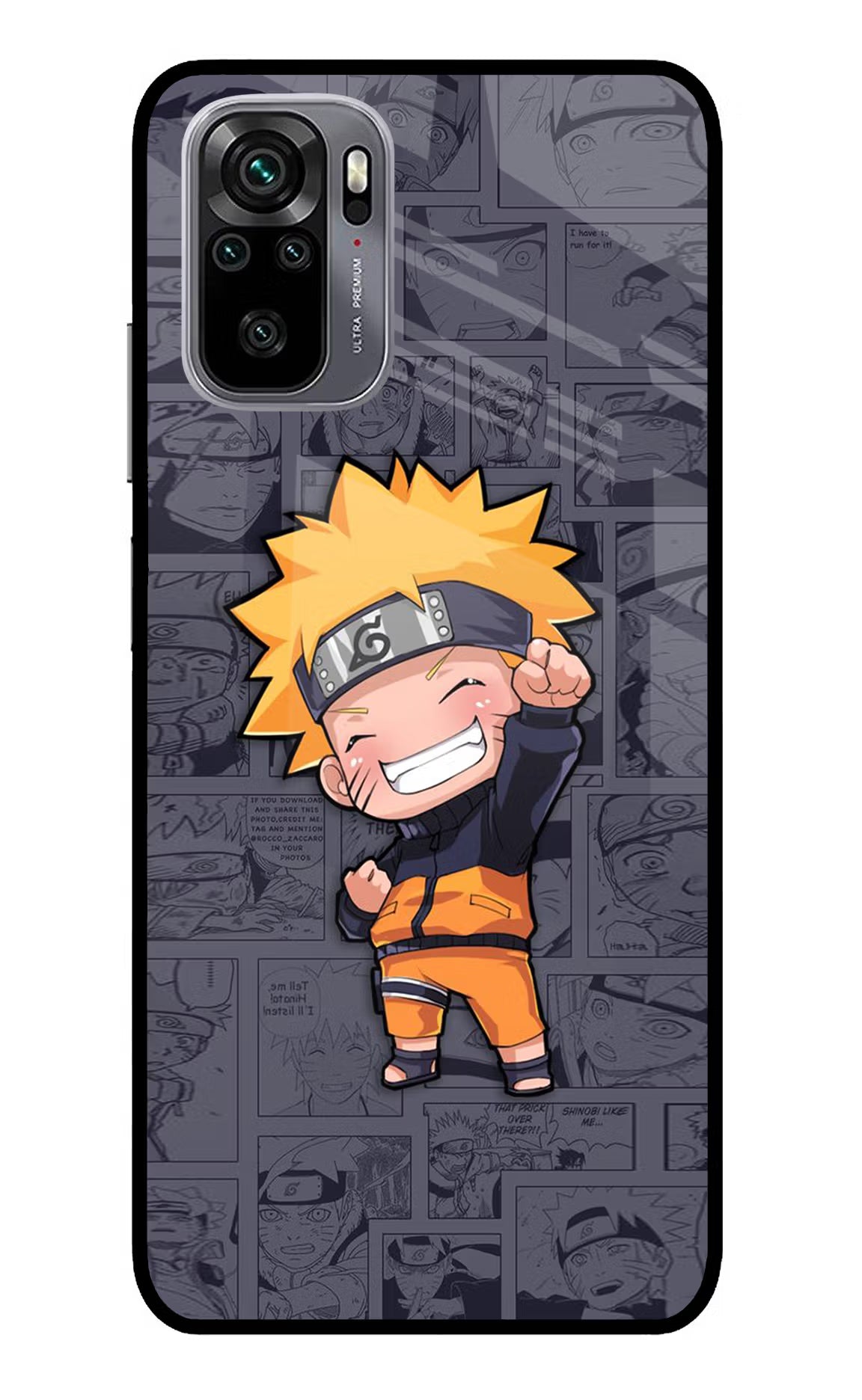 Chota Naruto Redmi Note 11 SE Glass Case - Chota Naruto Redmi Note 11 SE Glass Case Chota Naruto Redmi Note 11 SE Glass Case