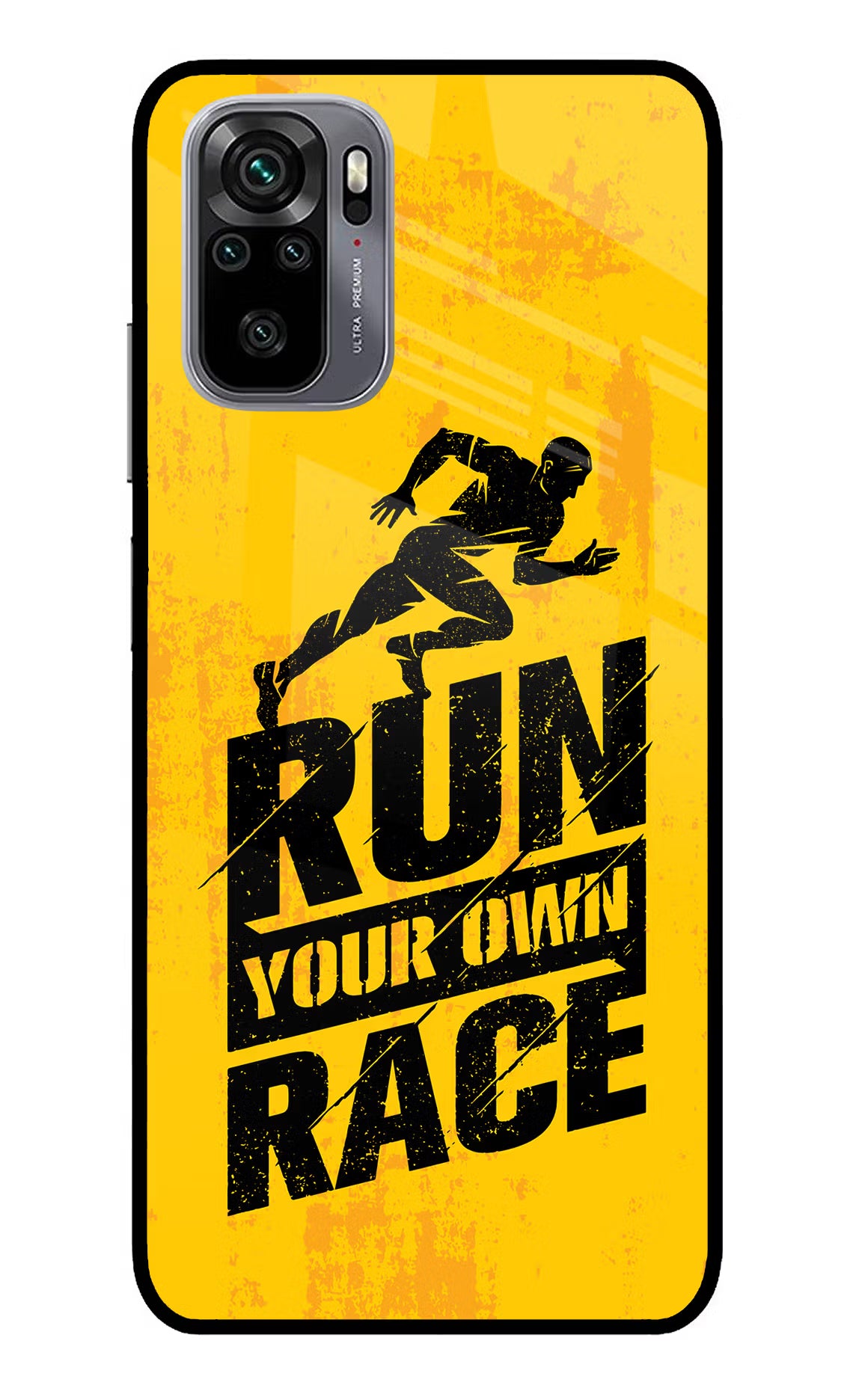 Run Your Own Race Redmi Note 11 SE Glass Case - Run Your Own Race Redmi Note 11 SE Glass Case Run Your Own Race Redmi Note 11 SE Glass Case