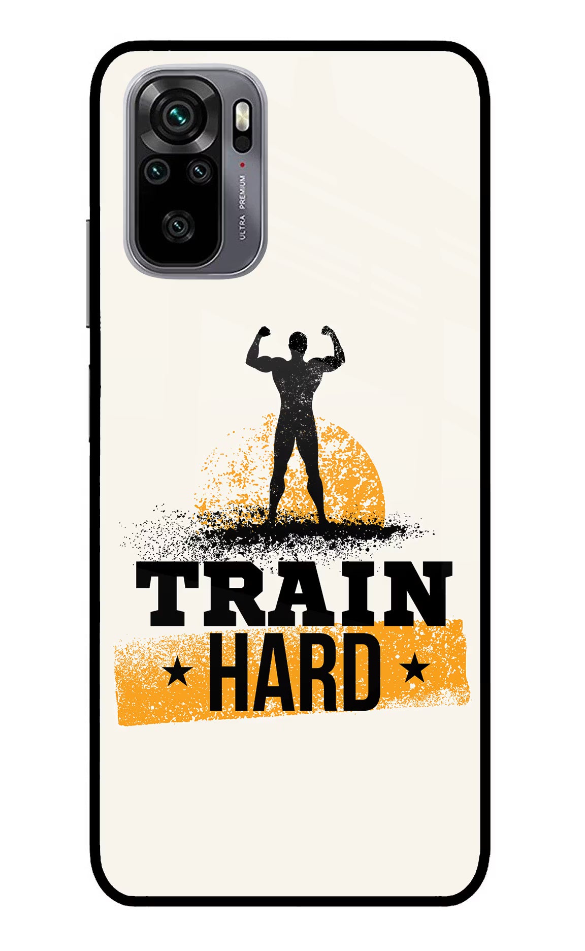 Train Hard Redmi Note 11 SE Glass Case - Train Hard Redmi Note 11 SE Glass Case Train Hard Redmi Note 11 SE Glass Case