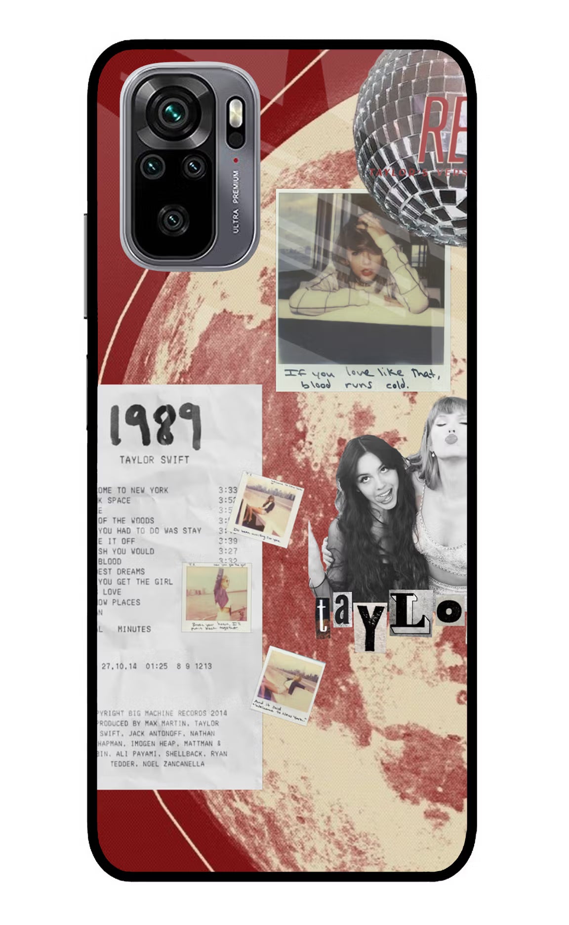 Taylor Swift Redmi Note 11 SE Glass Case - Taylor Swift Redmi Note 11 SE Glass Case Taylor Swift Redmi Note 11 SE Glass Case