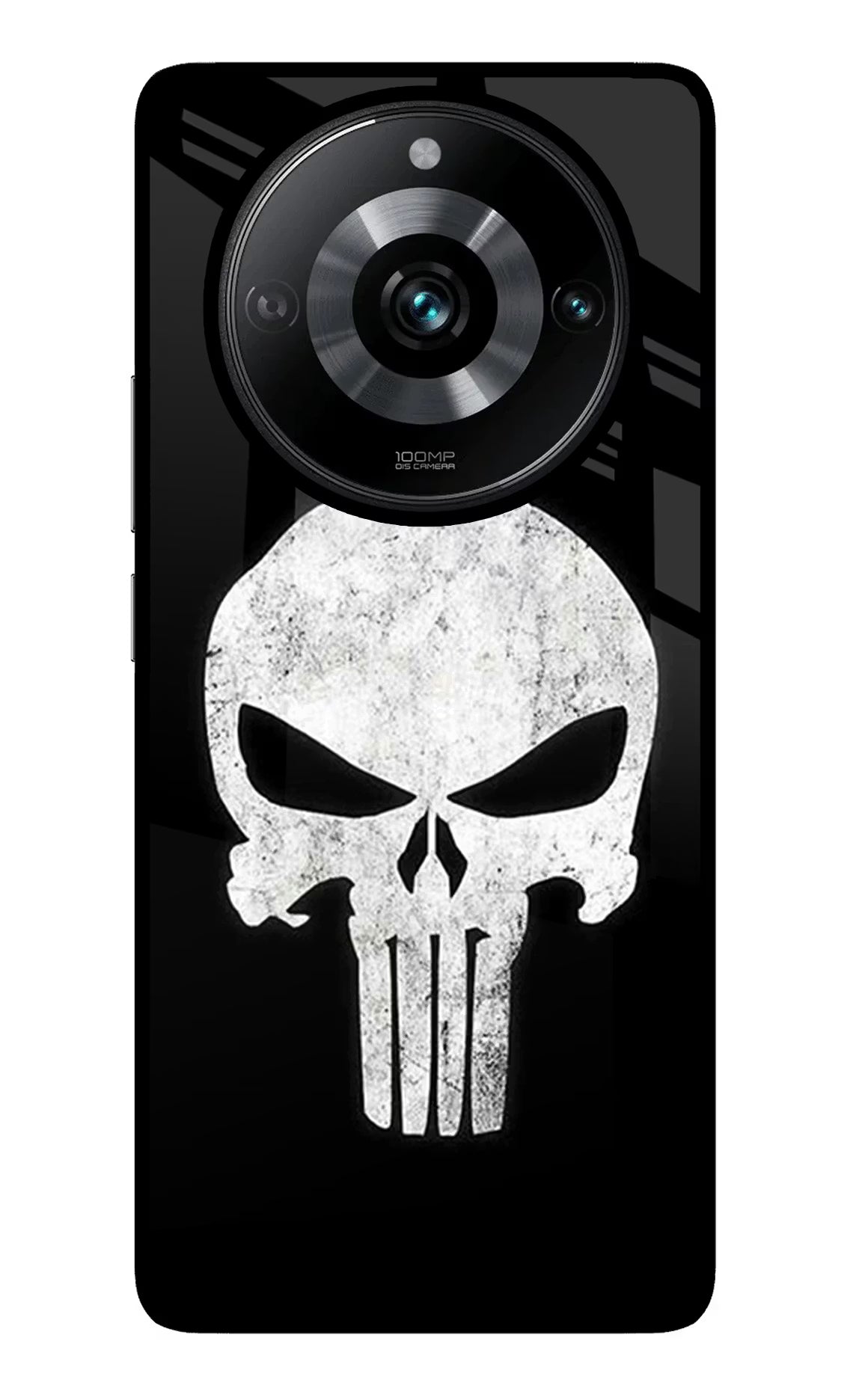 Punisher Skull Realme Narzo 60 Pro Glass Case - Punisher Skull Realme Narzo 60 Pro Glass Case Punisher Skull Realme Narzo 60 Pro Glass Case