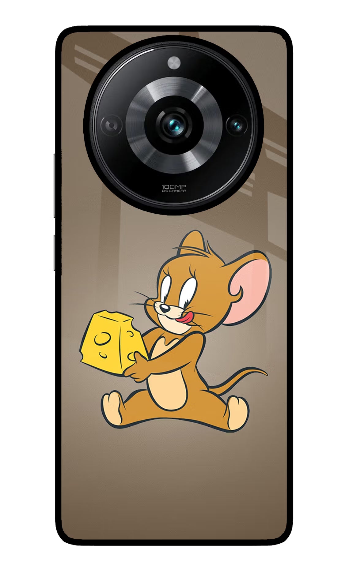 Jerry Realme Narzo 60 Pro Glass Case - Jerry Realme Narzo 60 Pro Glass Case Jerry Realme Narzo 60 Pro Glass Case