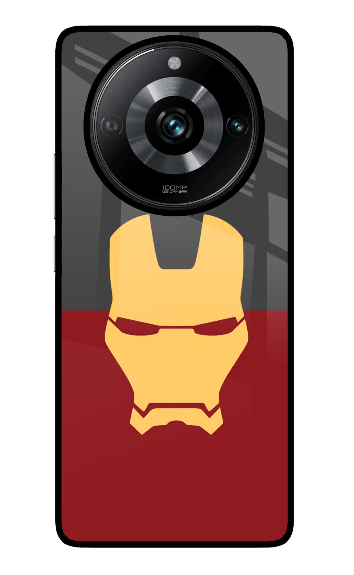 Ironman Realme Narzo 60 Pro Glass Case - Ironman Realme Narzo 60 Pro Glass Case Ironman Realme Narzo 60 Pro Glass Case