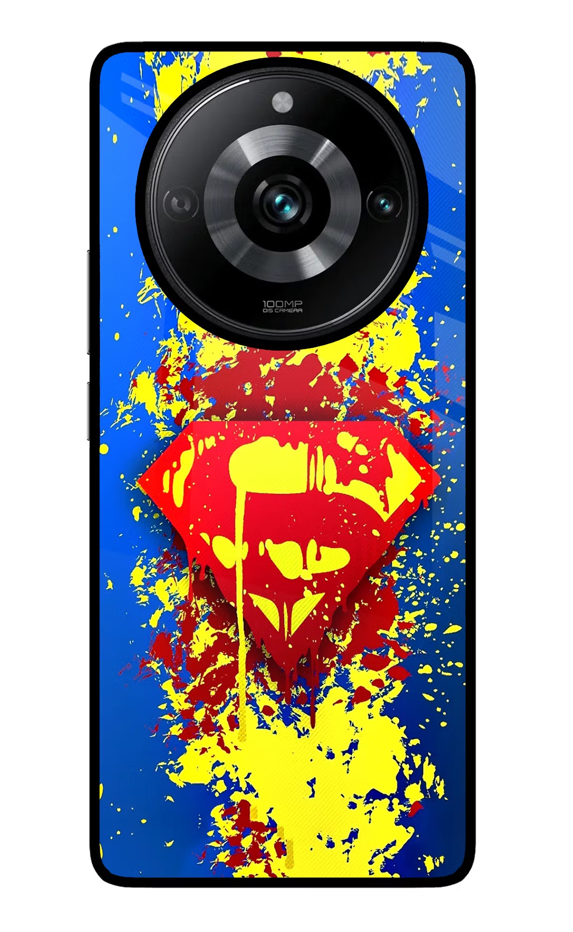 Superman logo Realme Narzo 60 Pro Glass Case - Superman logo Realme Narzo 60 Pro Glass Case Superman logo Realme Narzo 60 Pro Glass Case