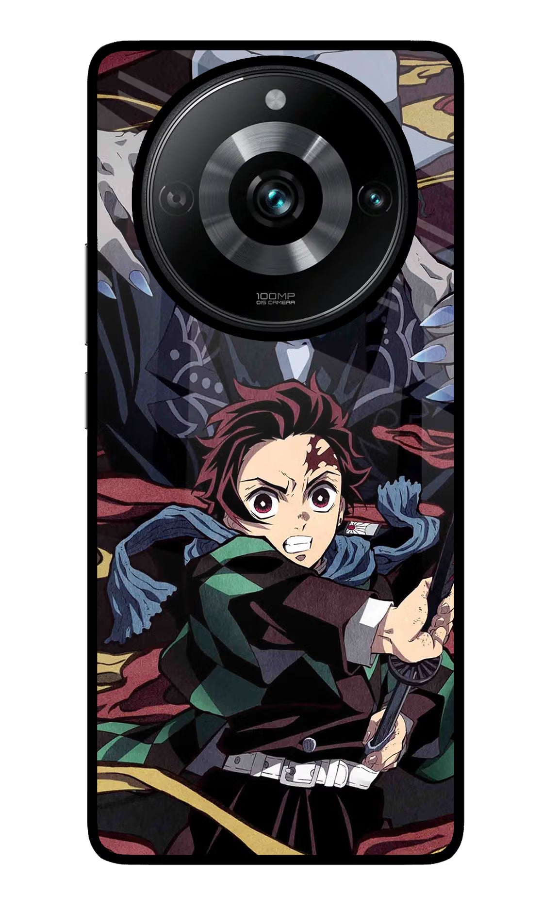 Demon Slayer Realme Narzo 60 Pro Glass Case - Demon Slayer Realme Narzo 60 Pro Glass Case Demon Slayer Realme Narzo 60 Pro Glass Case