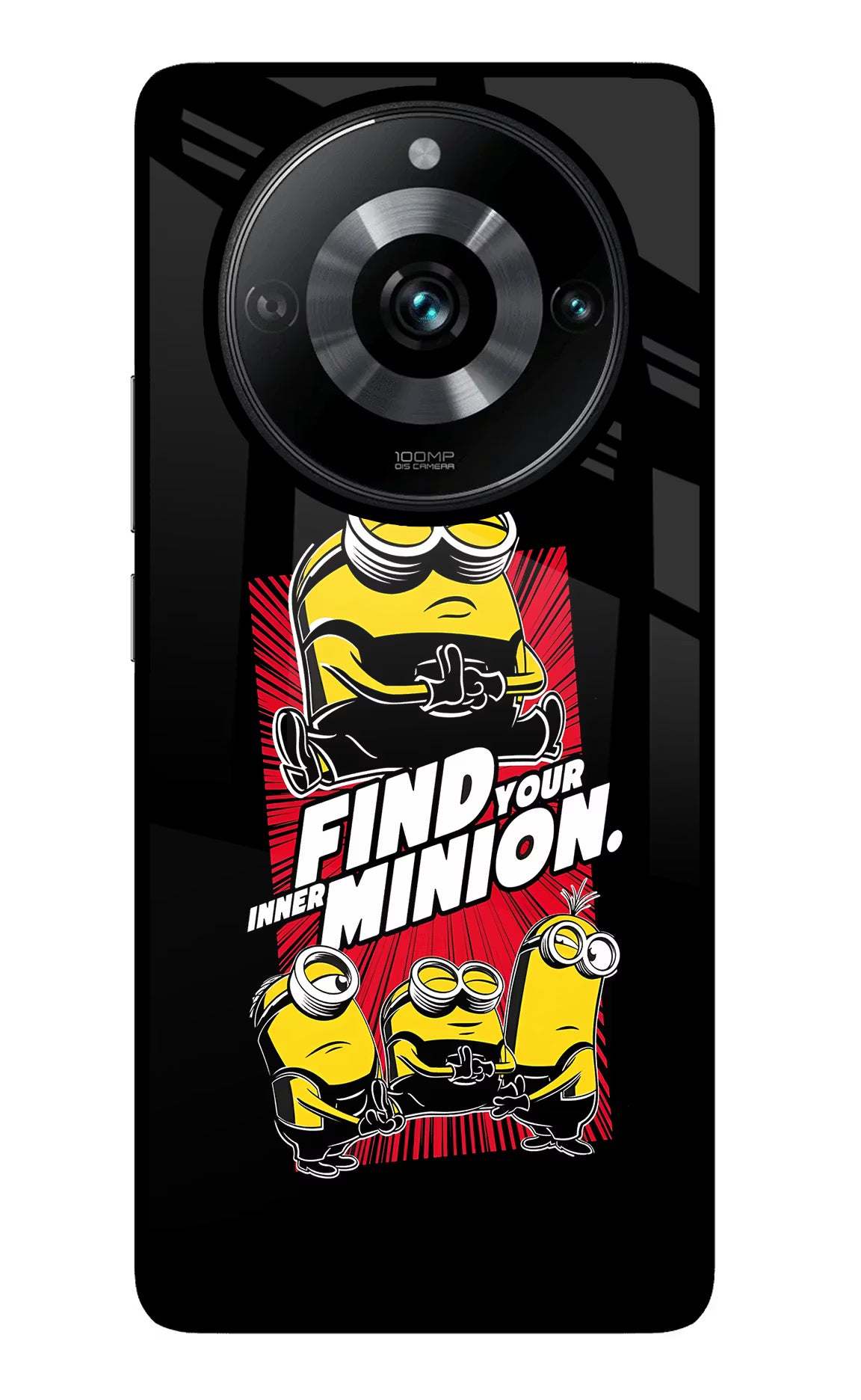 Find your inner Minion Realme Narzo 60 Pro Glass Case - Find your inner Minion Realme Narzo 60 Pro Glass Case Find your inner Minion Realme Narzo 60 Pro Glass Case