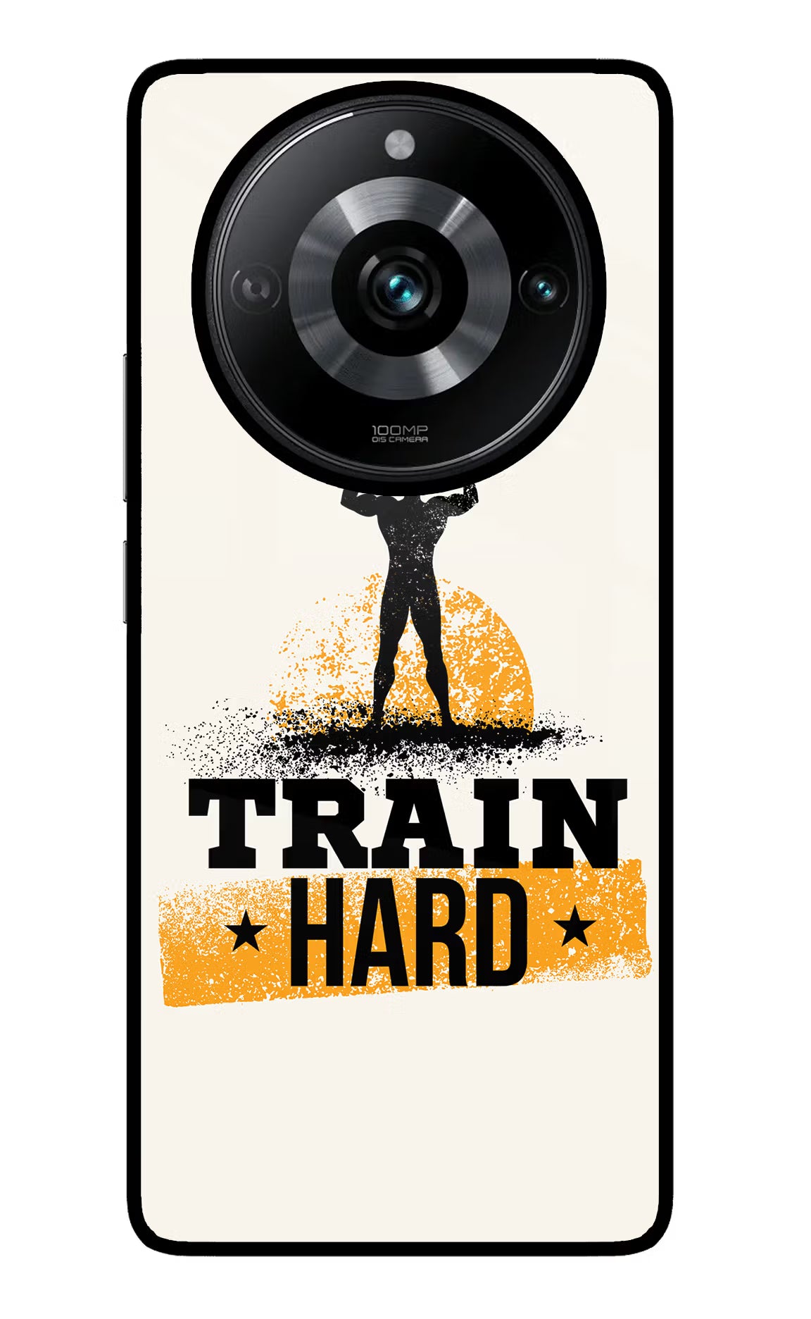 Train Hard Realme Narzo 60 Pro Glass Case - Train Hard Realme Narzo 60 Pro Glass Case Train Hard Realme Narzo 60 Pro Glass Case