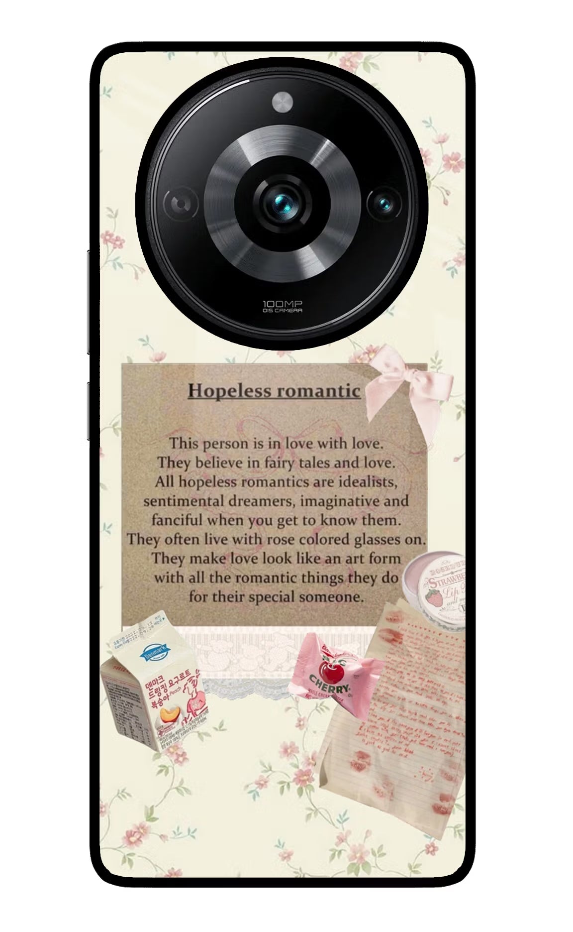 Hopeless Romantic Realme Narzo 60 Pro Glass Case - Hopeless Romantic Realme Narzo 60 Pro Glass Case Hopeless Romantic Realme Narzo 60 Pro Glass Case