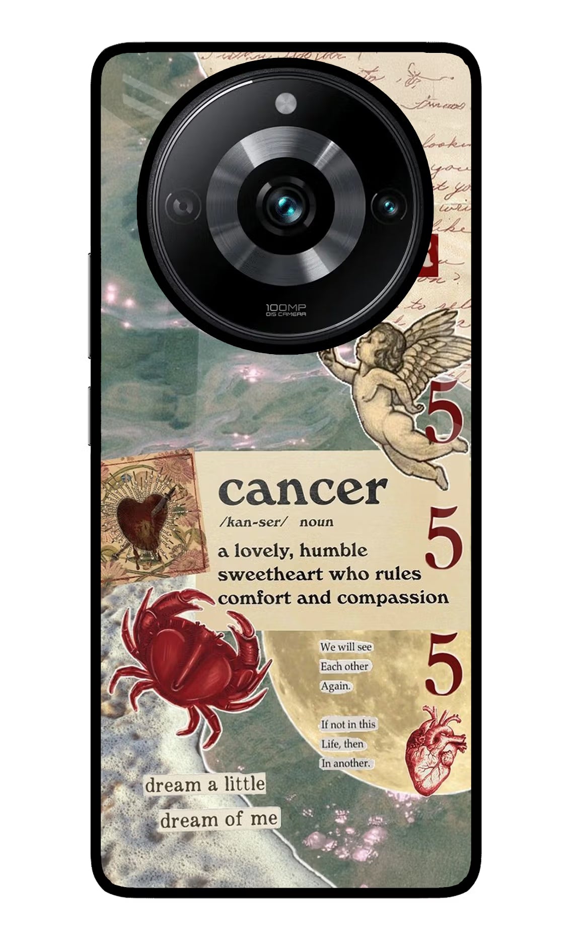 Cancer Zodiac Realme Narzo 60 Pro Glass Case - Cancer Zodiac Realme Narzo 60 Pro Glass Case Cancer Zodiac Realme Narzo 60 Pro Glass Case